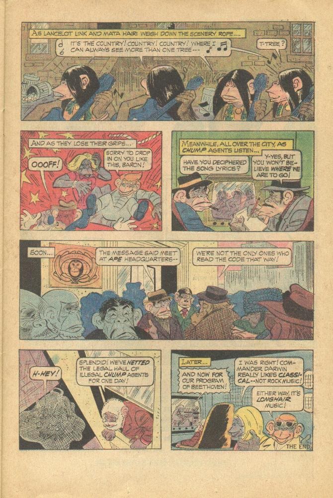 Read online Lancelot Link Secret Chimp comic -  Issue #4 - 22