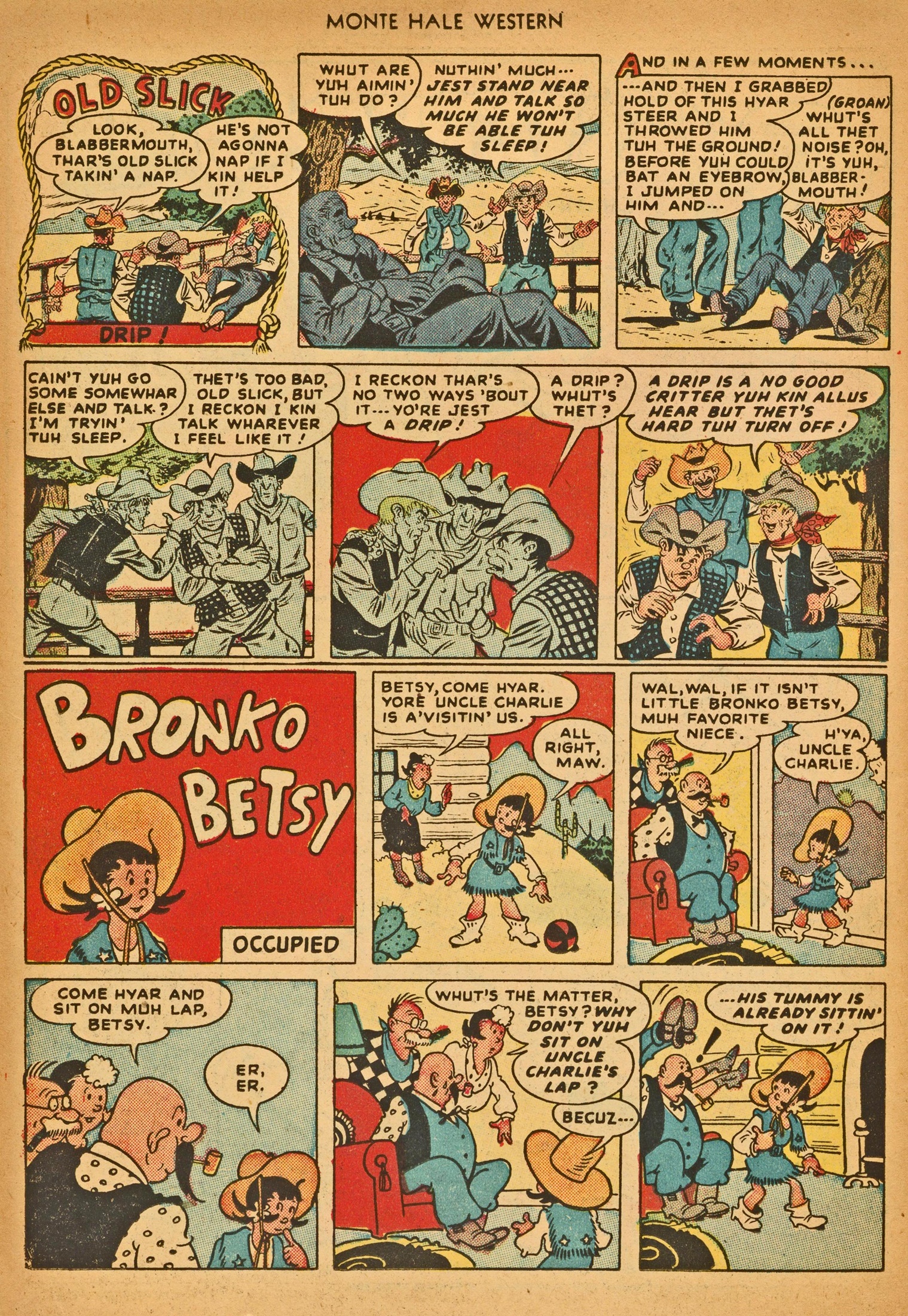 Read online Monte Hale Western comic -  Issue #30 - 14