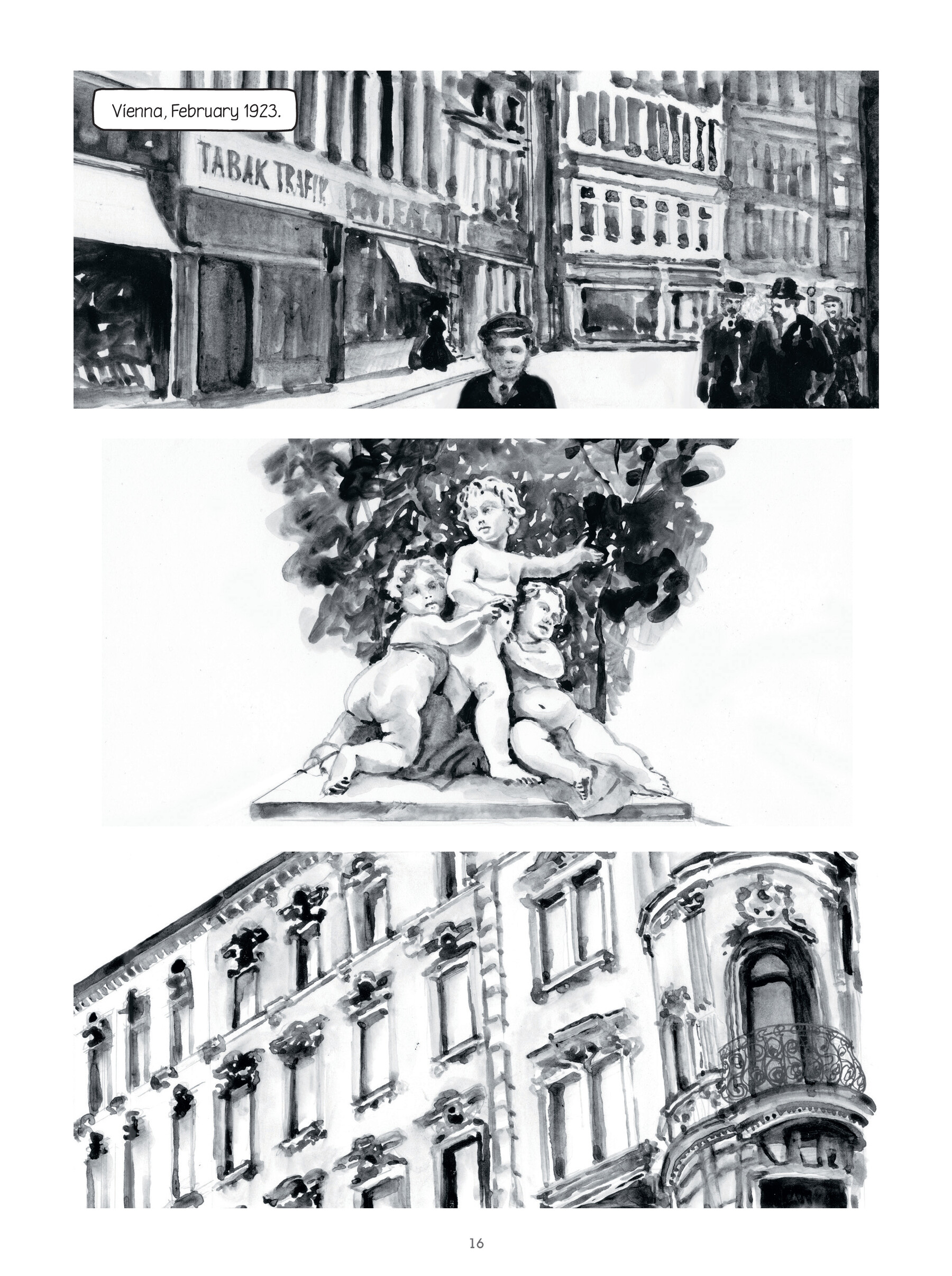 Read online Through Clouds of Smoke: Freud's Final Days comic -  Issue # TPB - 17