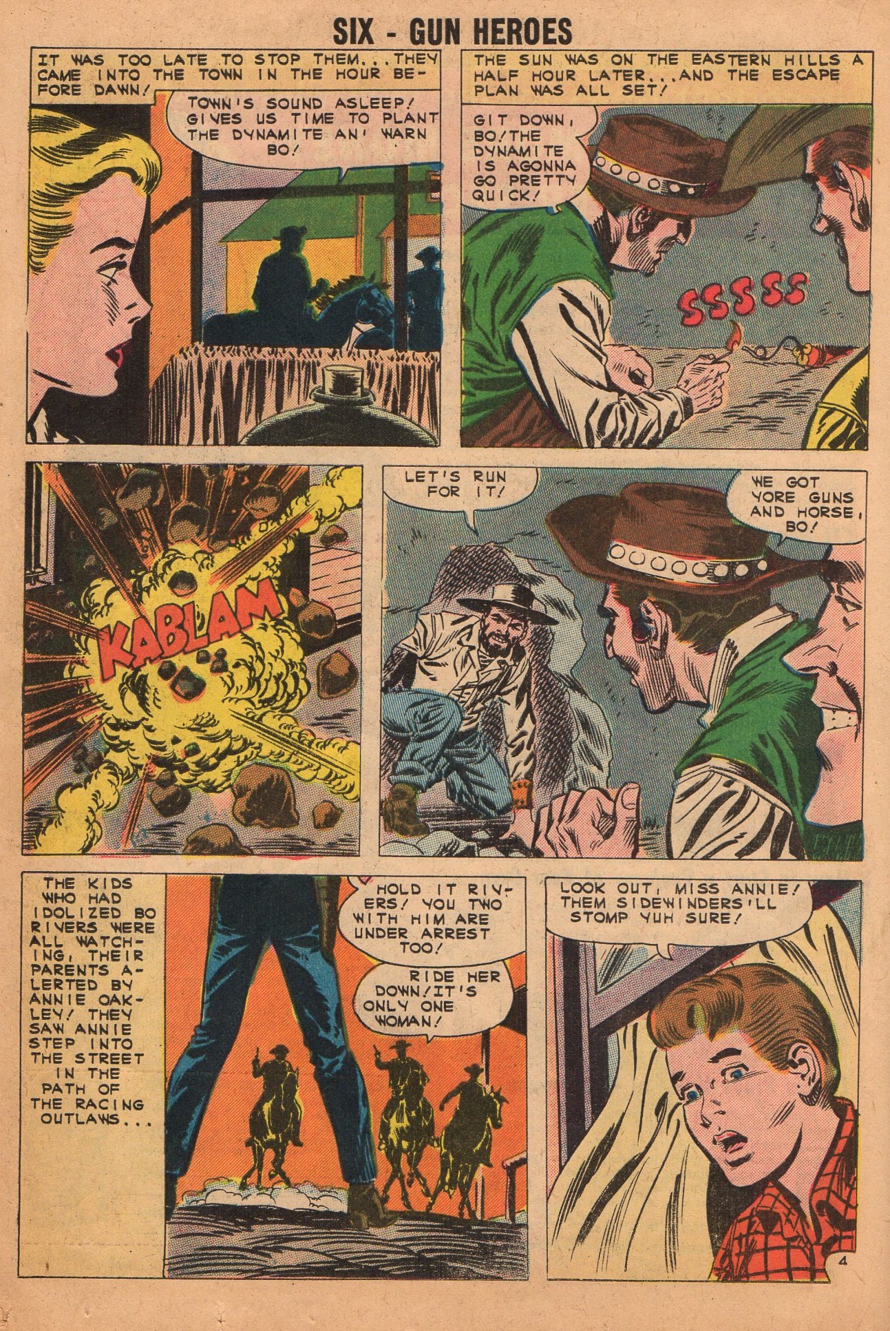 Read online Six-Gun Heroes comic -  Issue #66 - 16
