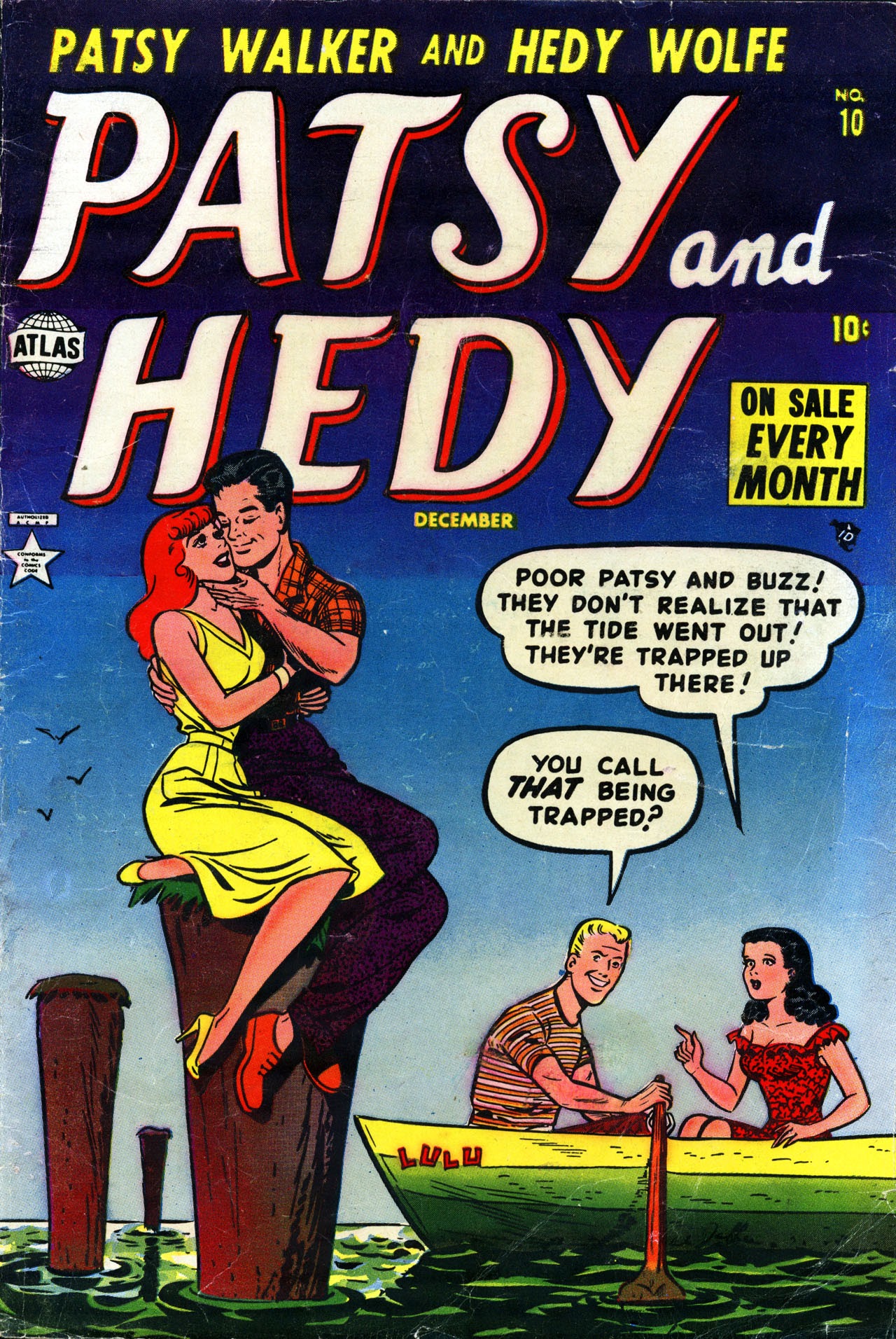 Read online Patsy and Hedy comic -  Issue #10 - 1
