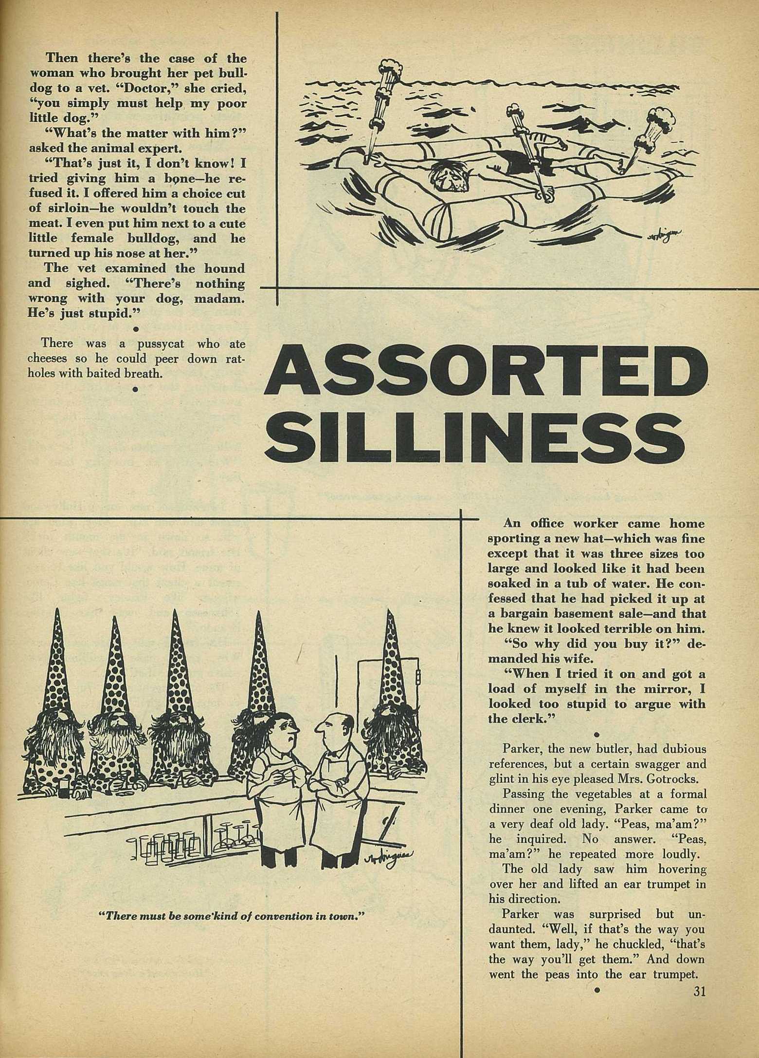 Read online Cartoons and Gags comic -  Issue #5 - 31