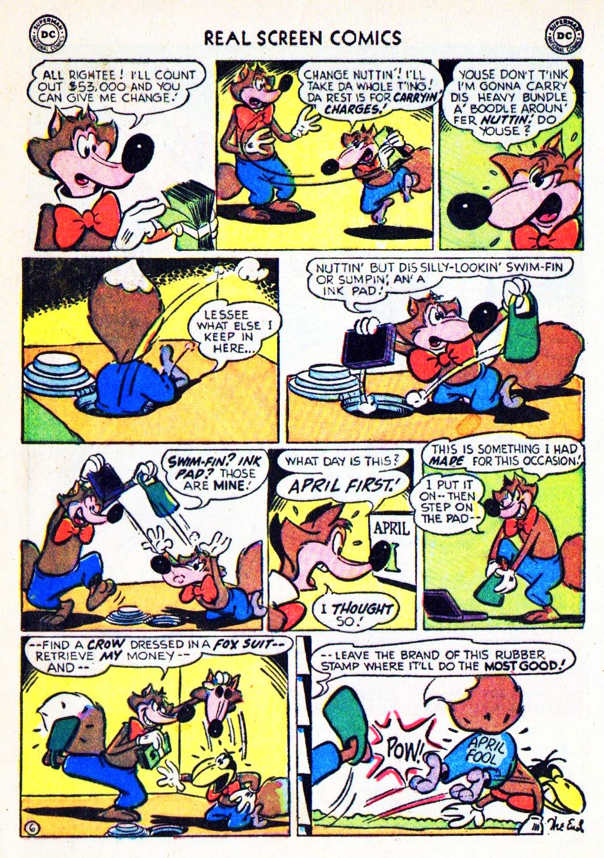 Read online Real Screen Comics comic -  Issue #76 - 33