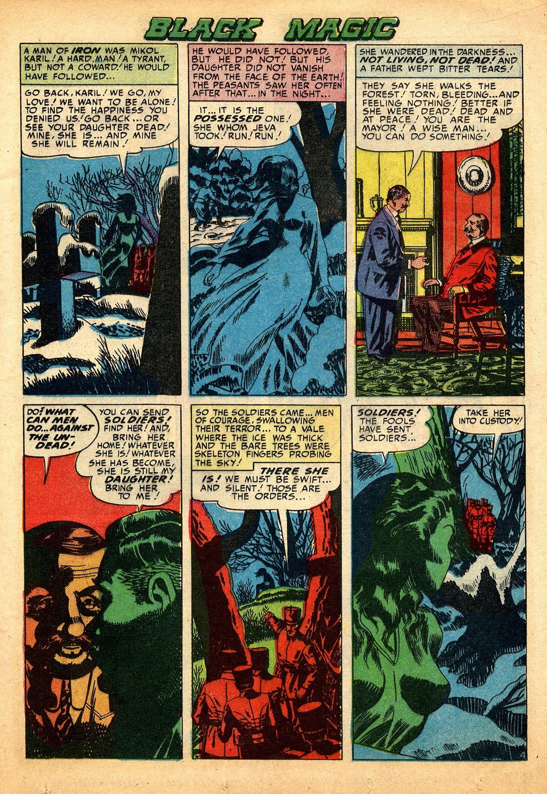 Read online Black Magic (1950) comic -  Issue #16 - 13