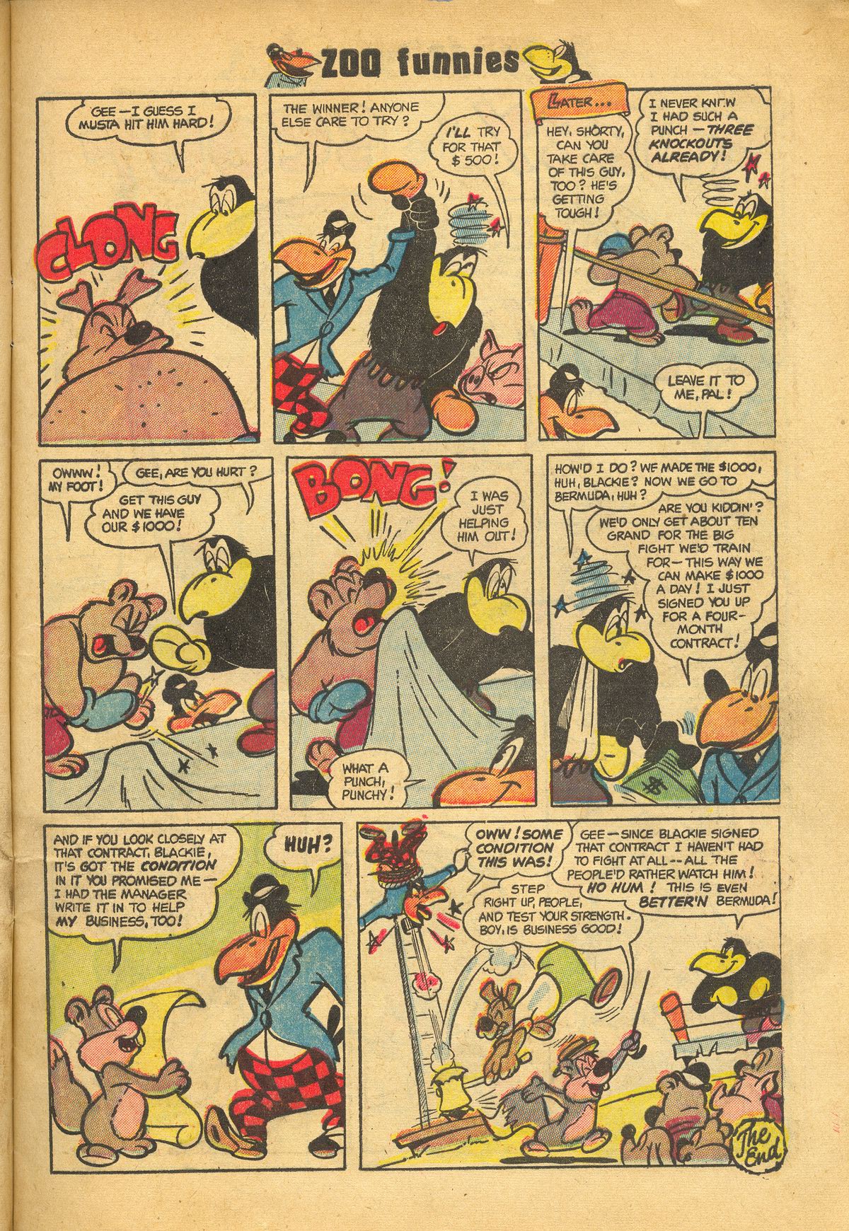 Read online Zoo Funnies comic -  Issue #7 - 9