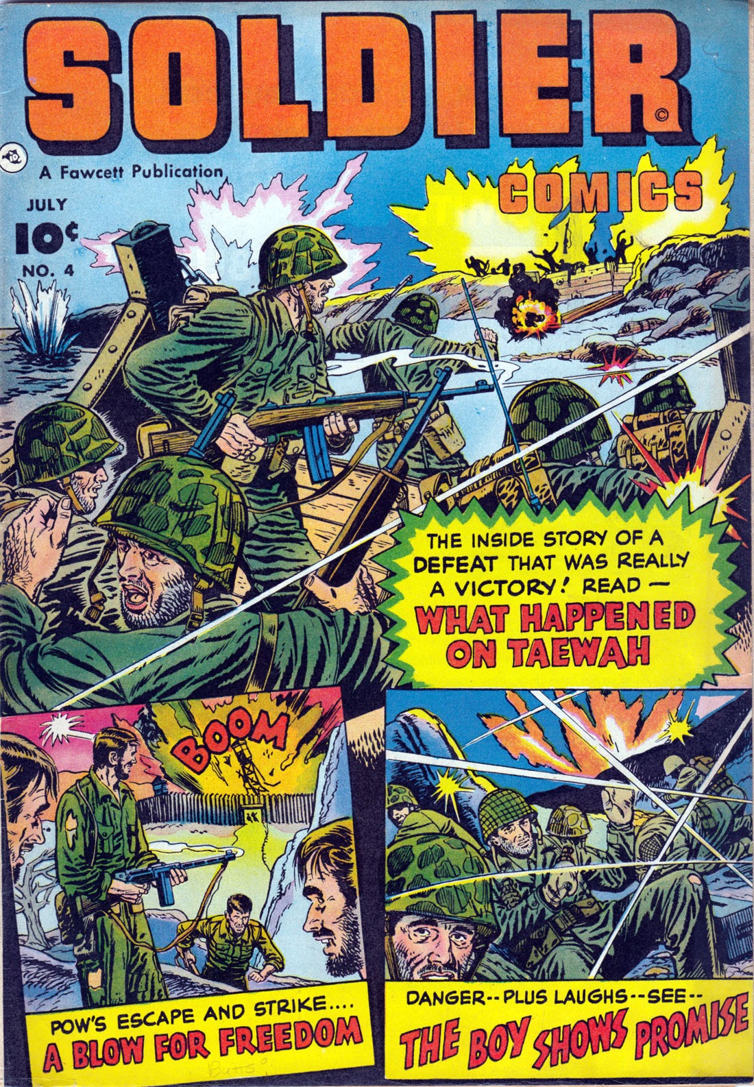 Read online Soldier Comics comic -  Issue #4 - 1
