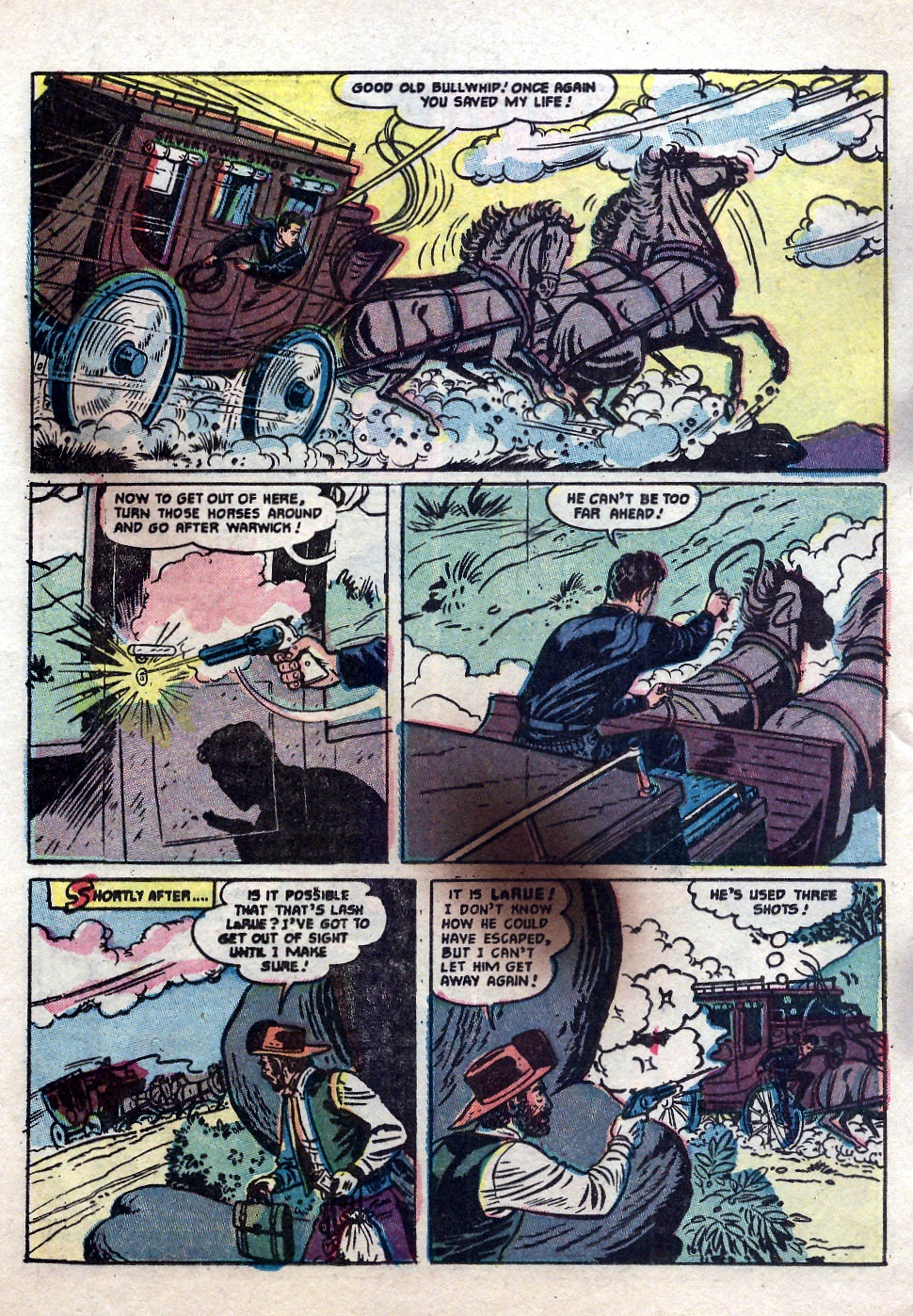 Read online Lash Larue Western (1949) comic -  Issue #55 - 11