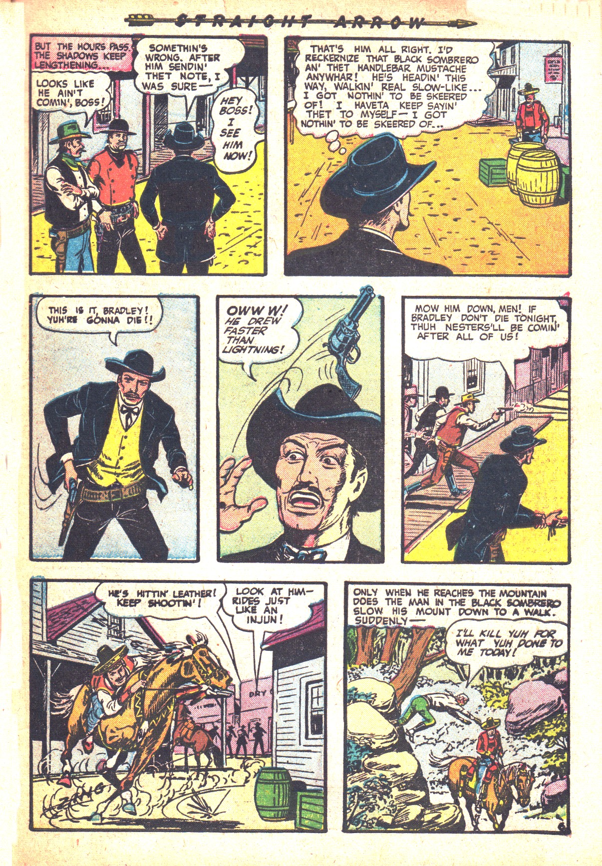 Read online Straight Arrow comic -  Issue #35 - 31
