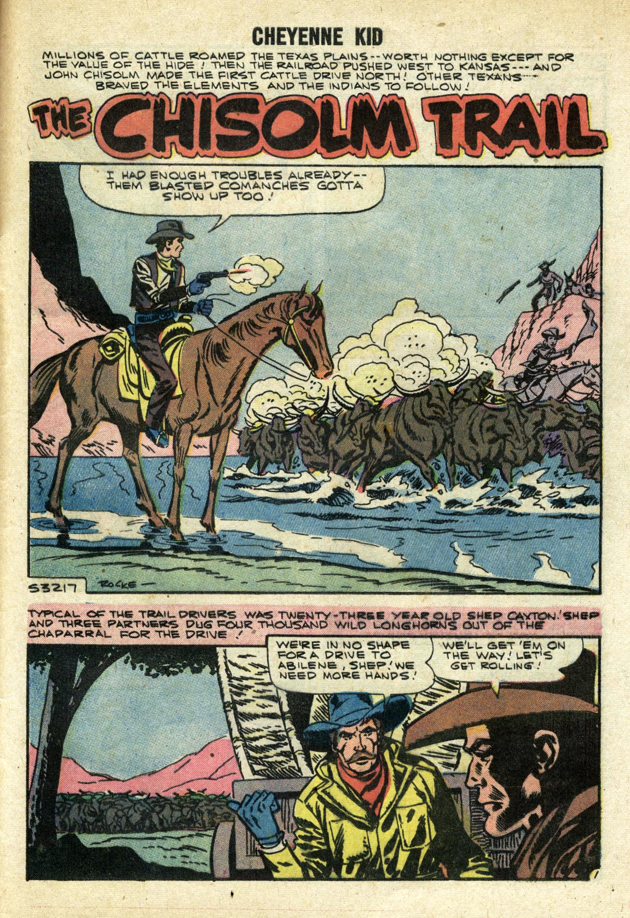 Read online Cheyenne Kid comic -  Issue #14 - 33