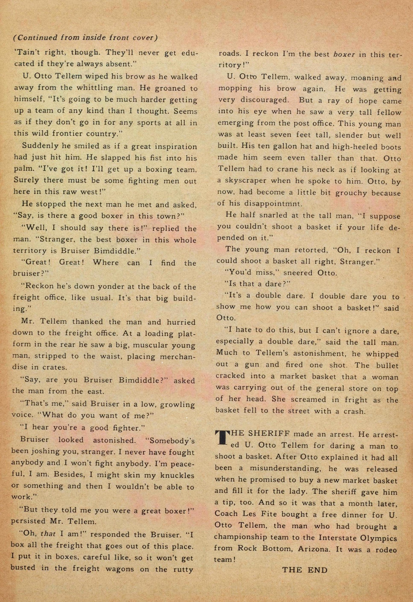 Read online Lash Larue Western (1949) comic -  Issue #37 - 35