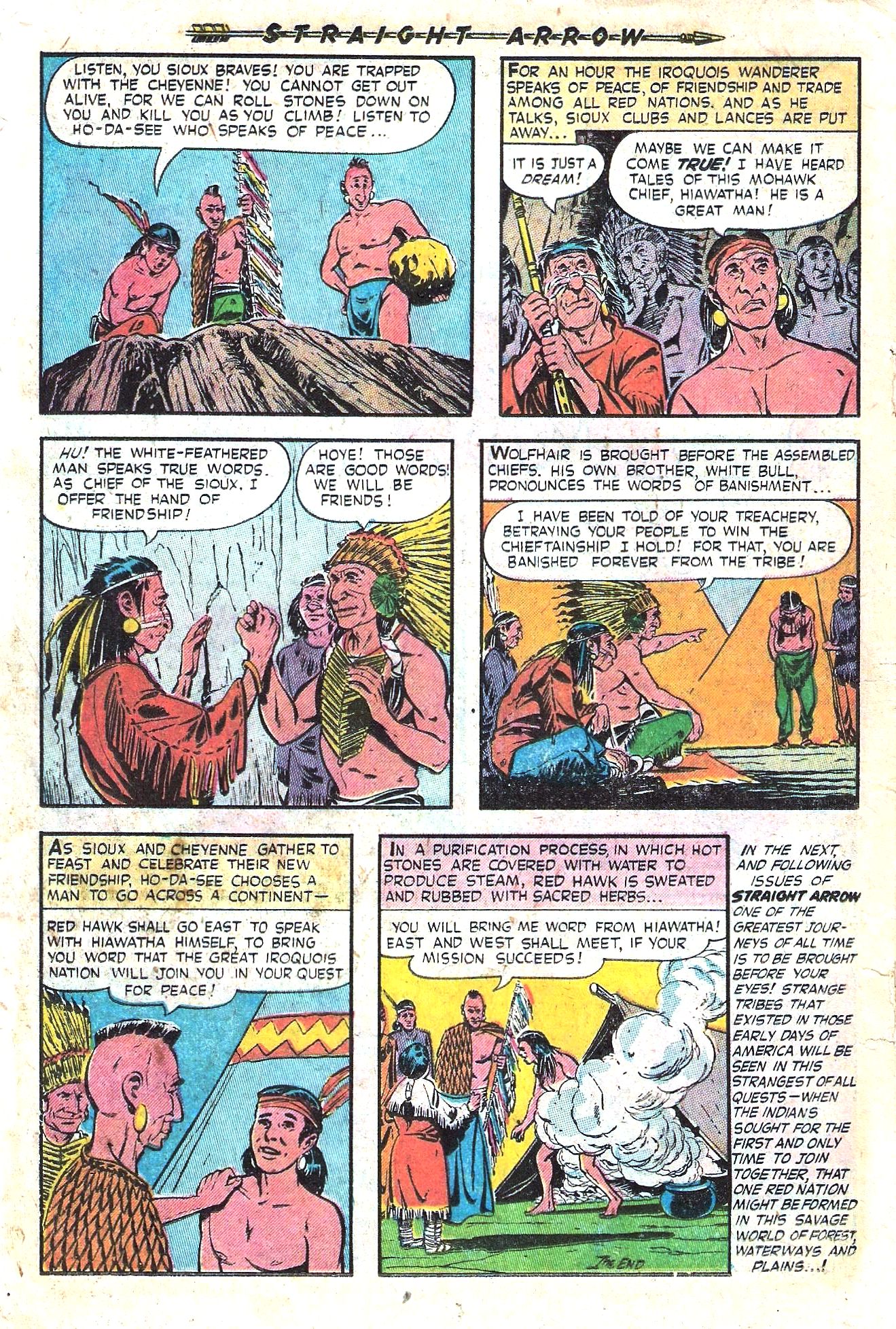 Read online Straight Arrow comic -  Issue #21 - 18