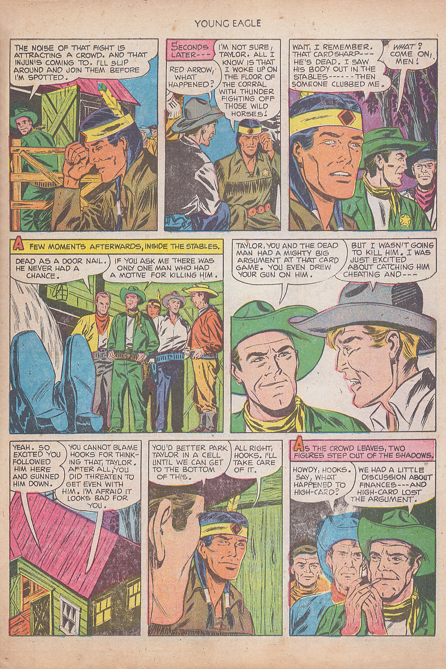 Read online Young Eagle comic -  Issue #8 - 29