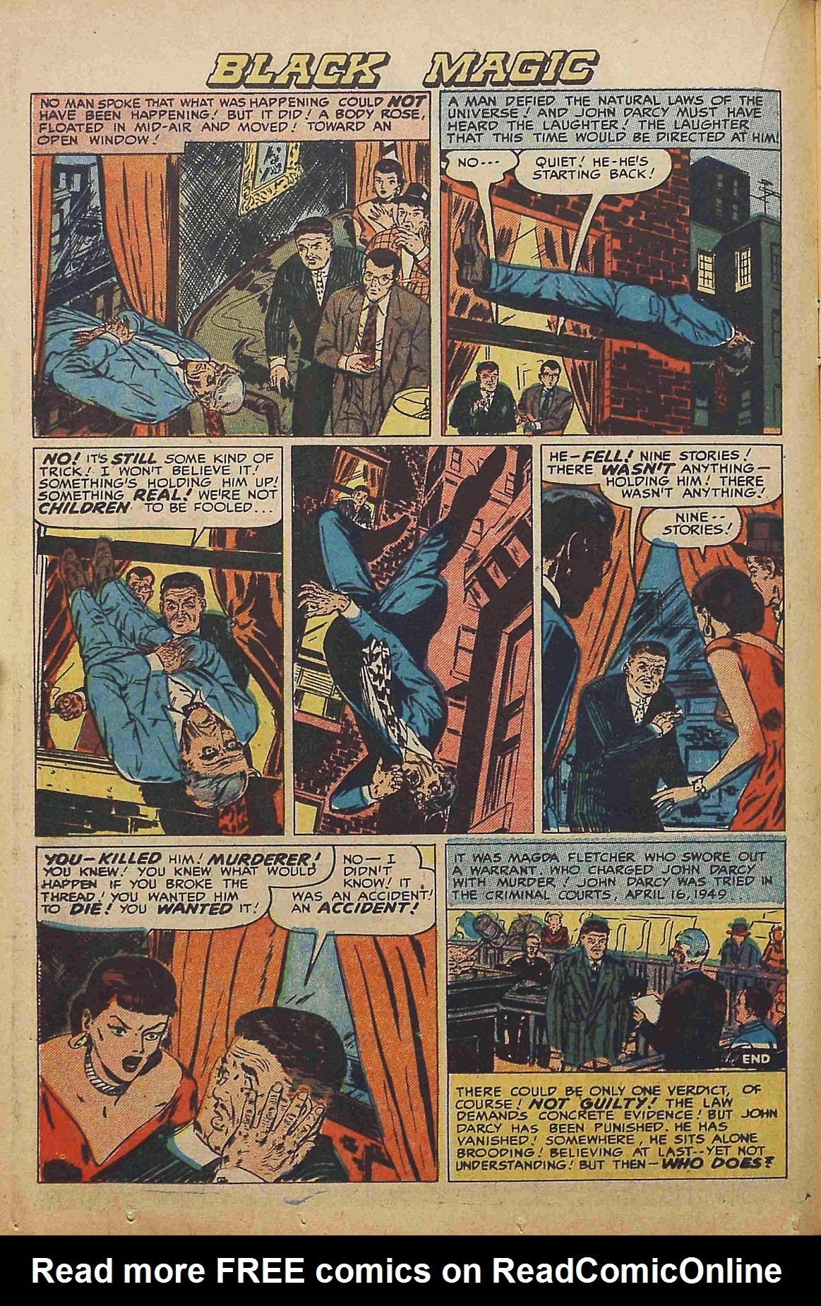 Read online Black Magic (1950) comic -  Issue #22 - 18