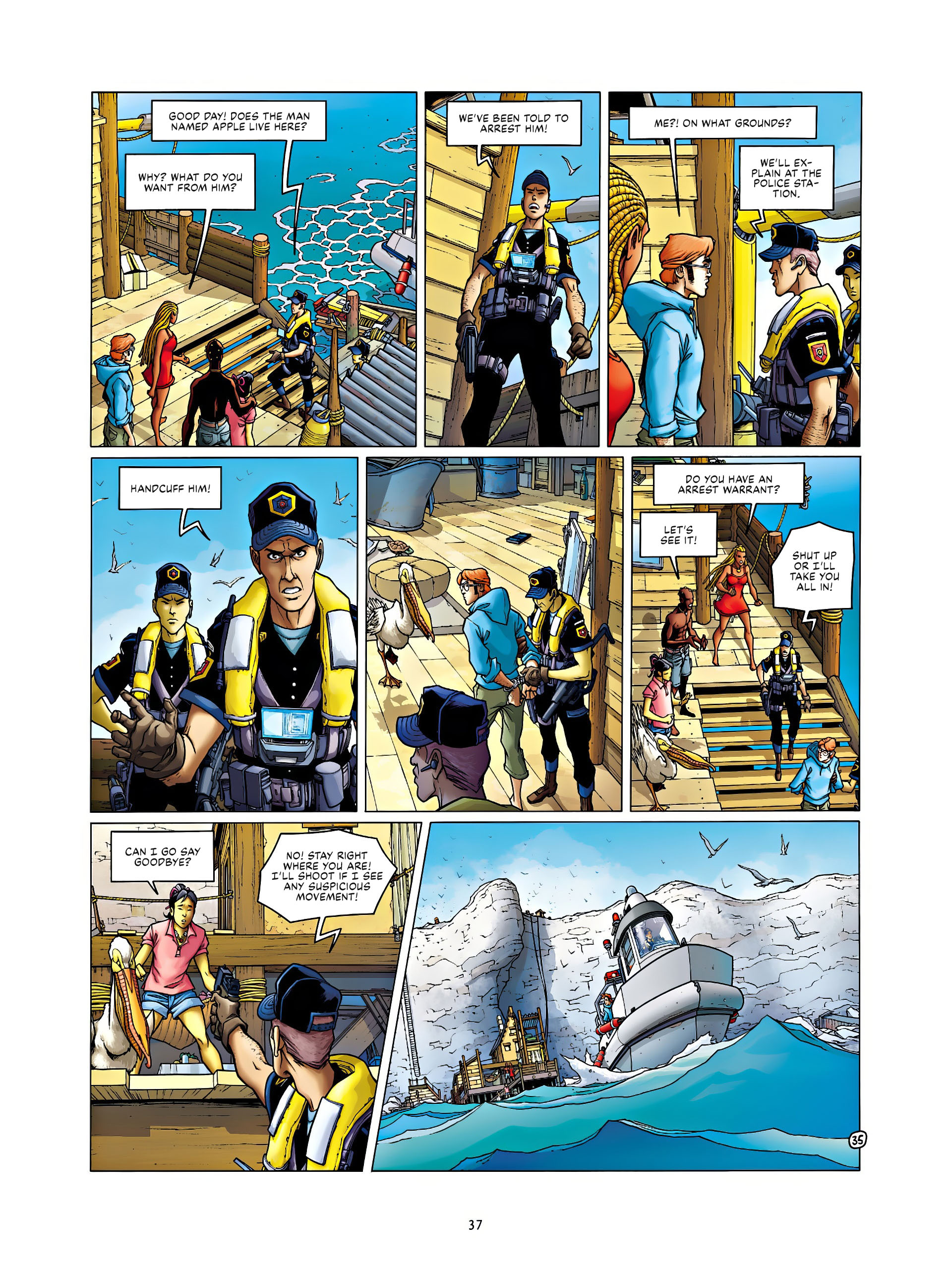 Read online Golden City comic -  Issue #14 - 37