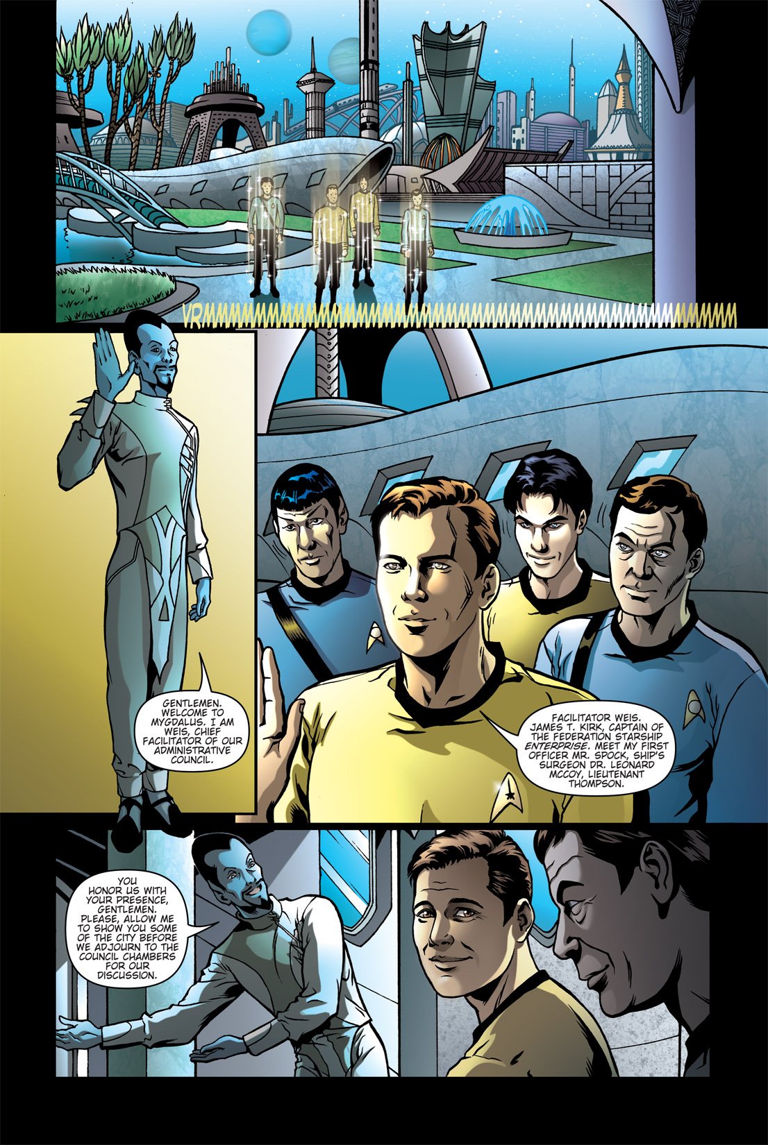 Read online Star Trek: Burden of Knowledge comic -  Issue #1 - 8