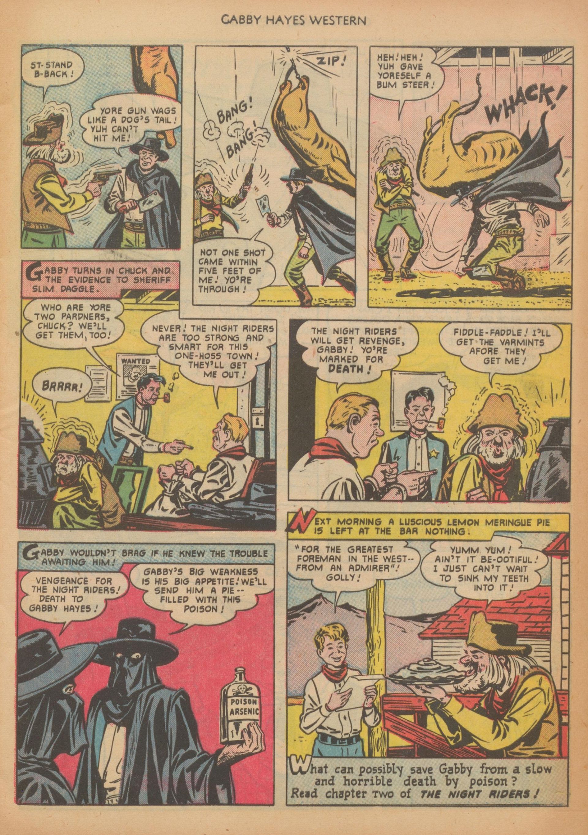 Read online Gabby Hayes Western comic -  Issue #30 - 9
