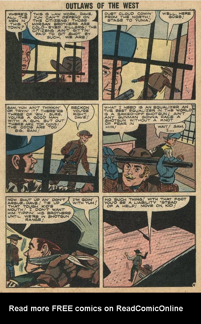 Read online Outlaws of the West comic -  Issue #16 - 31