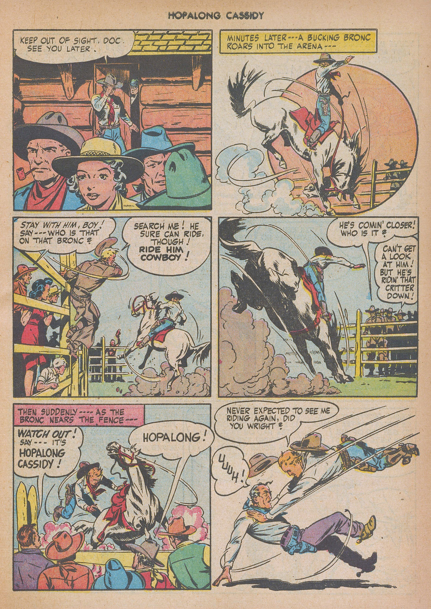 Read online Hopalong Cassidy comic -  Issue #6 - 11