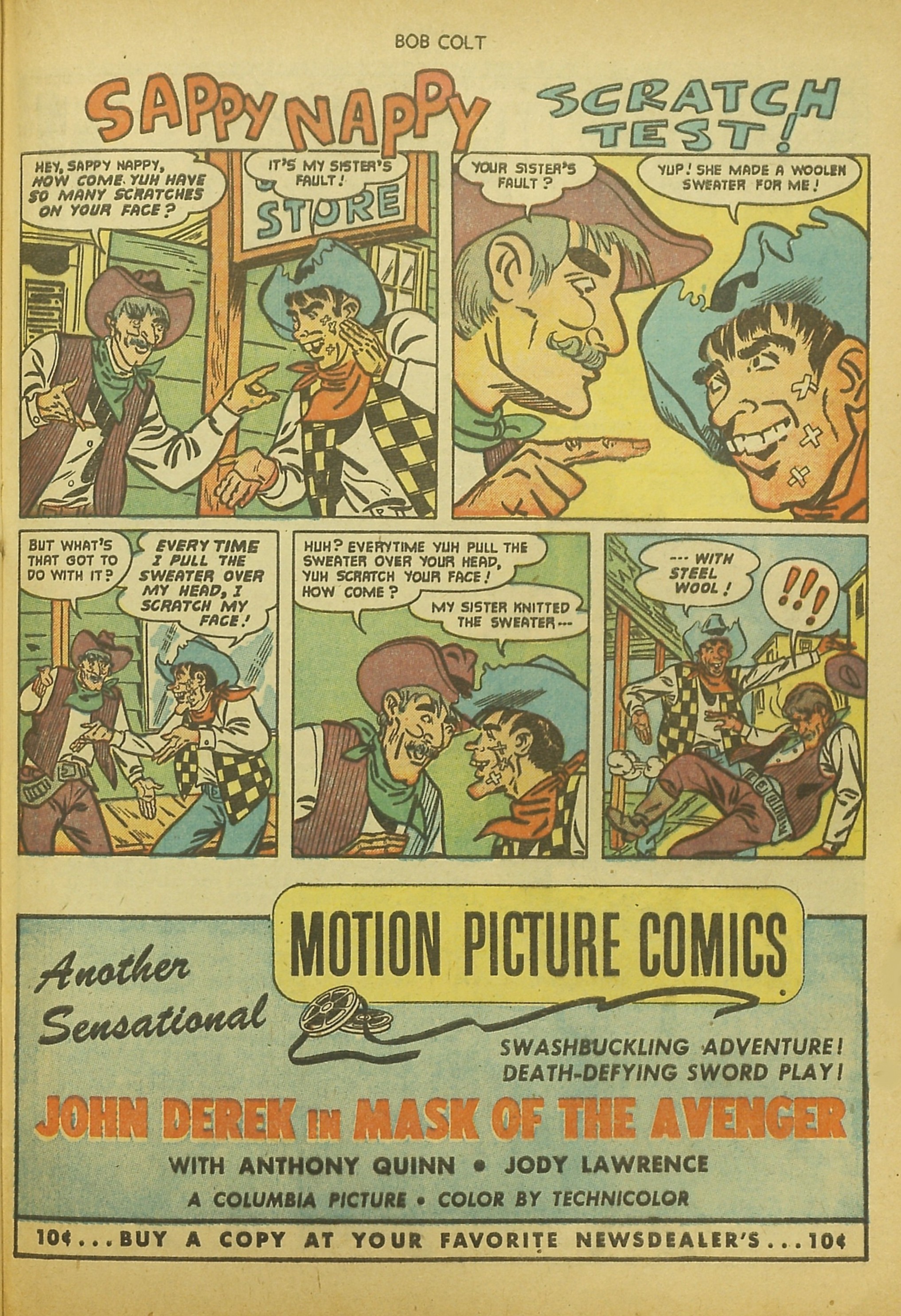 Read online Bob Colt Western comic -  Issue #8 - 23