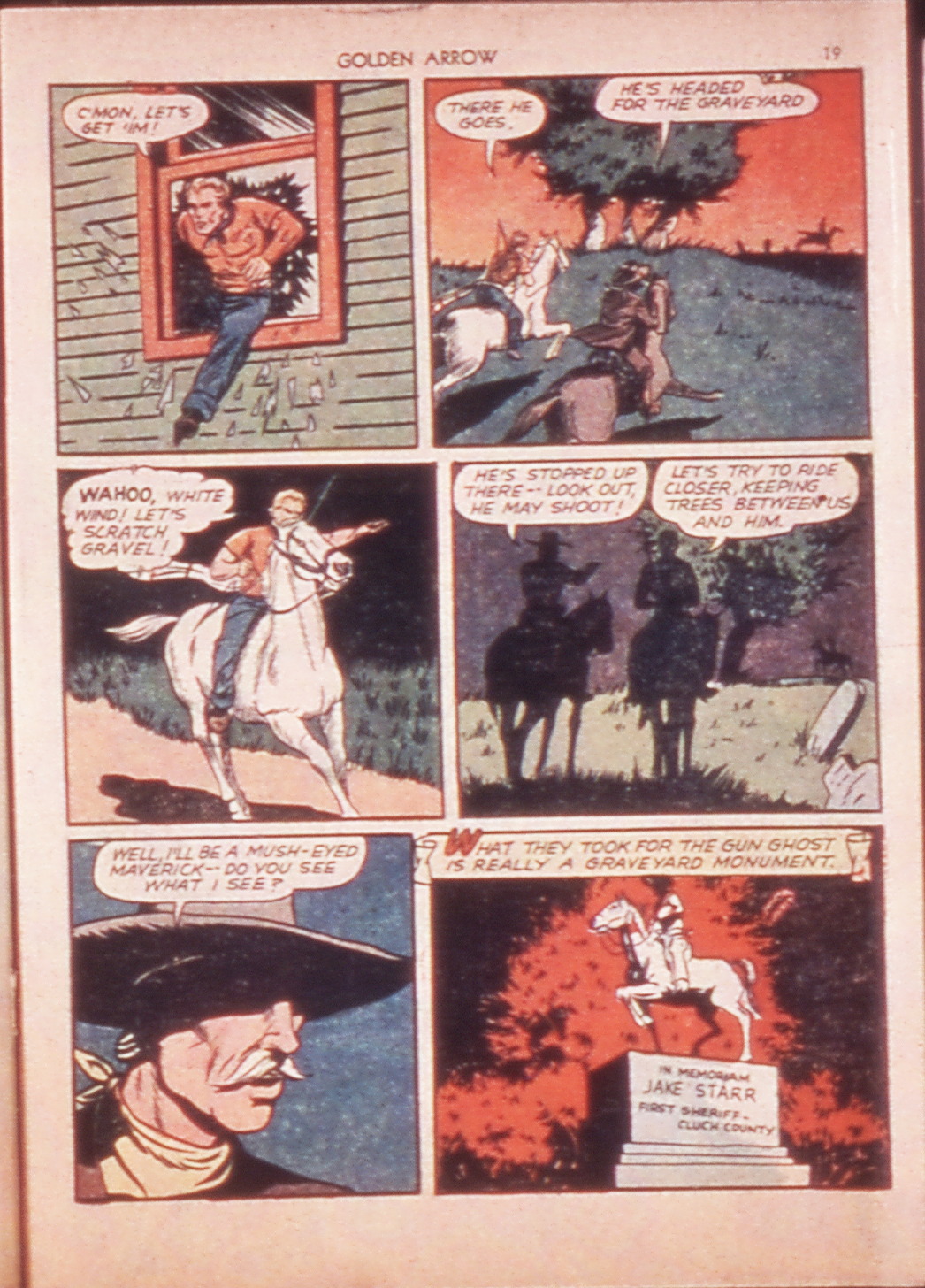 Read online Golden Arrow comic -  Issue #1 - 19