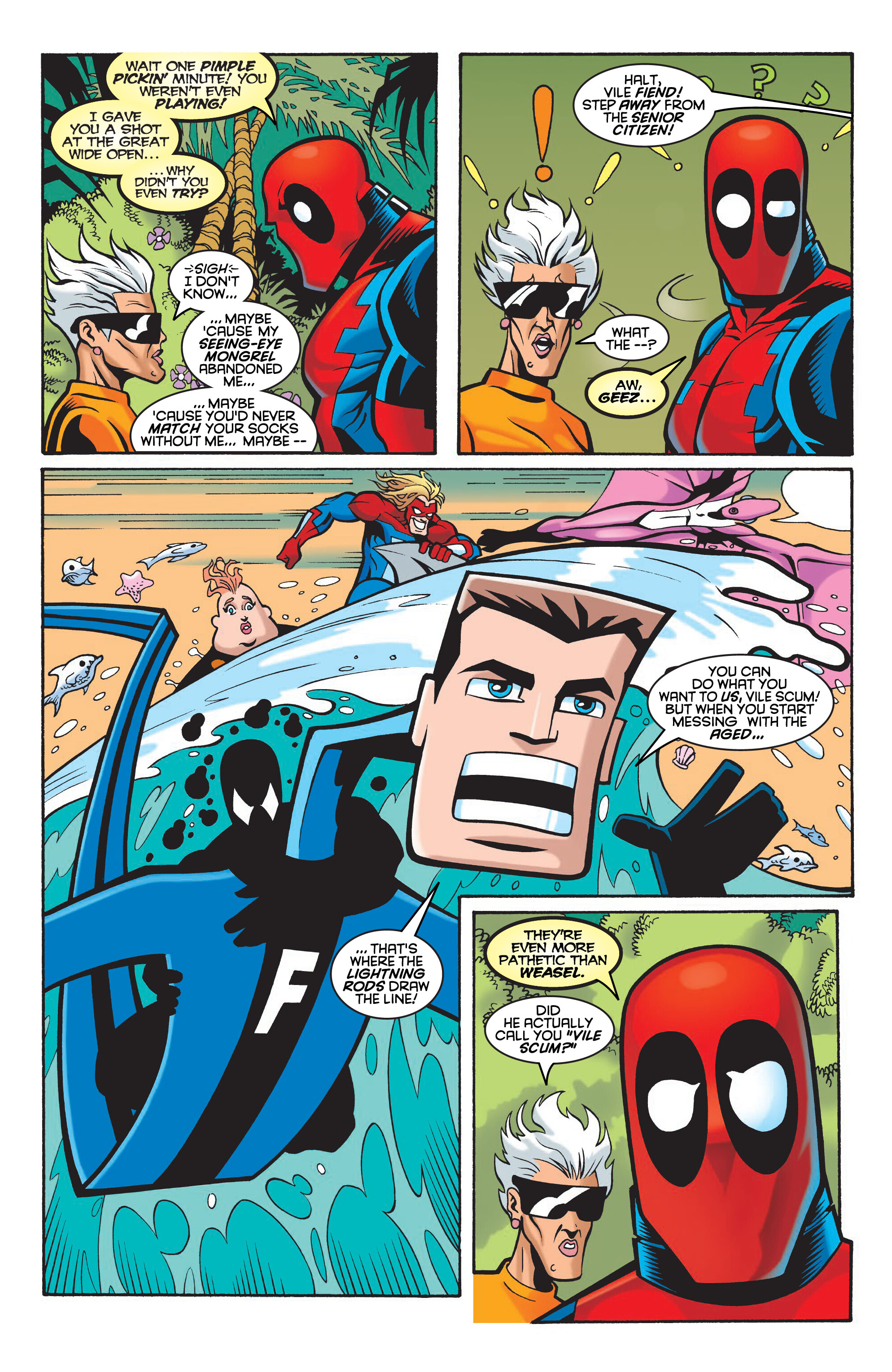 Read online Deadpool Epic Collection comic -  Issue # Drowning Man (Part 1) - 28