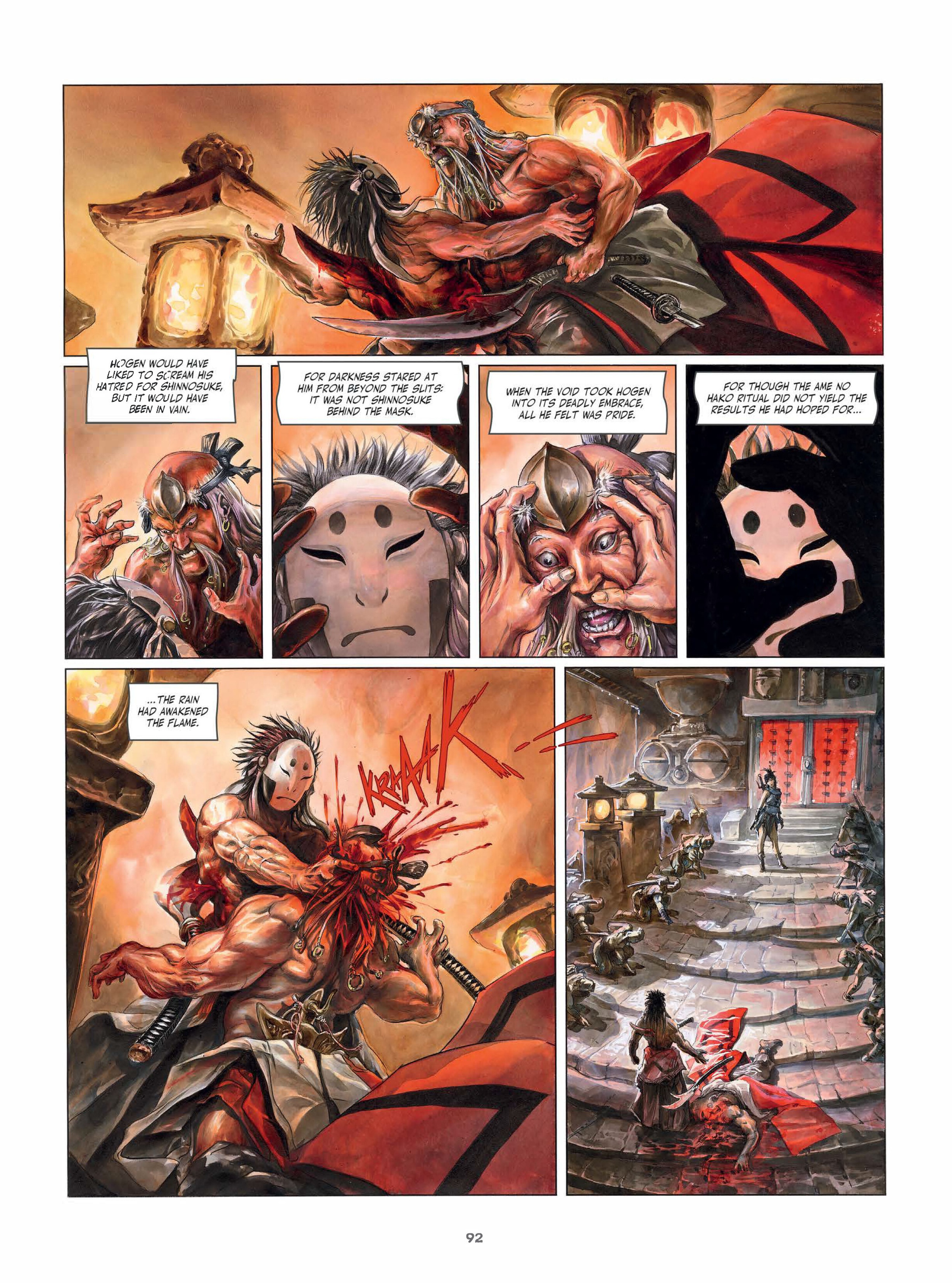 Read online Legends of the Pierced Veil: The Mask of Fudo comic -  Issue # TPB (Part 1) - 91