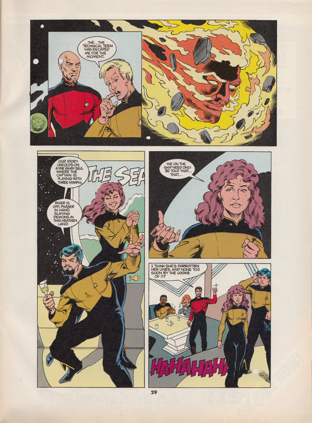 Read online Star Trek The Next Generation (1990) comic -  Issue #16 - 29