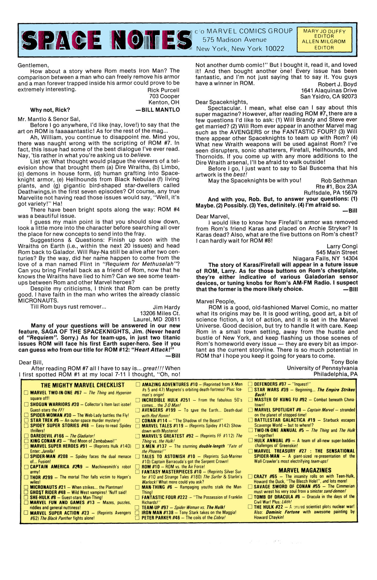 Read online Rom: The Original Marvel Years Omnibus comic -  Issue # TPB (Part 3) - 4
