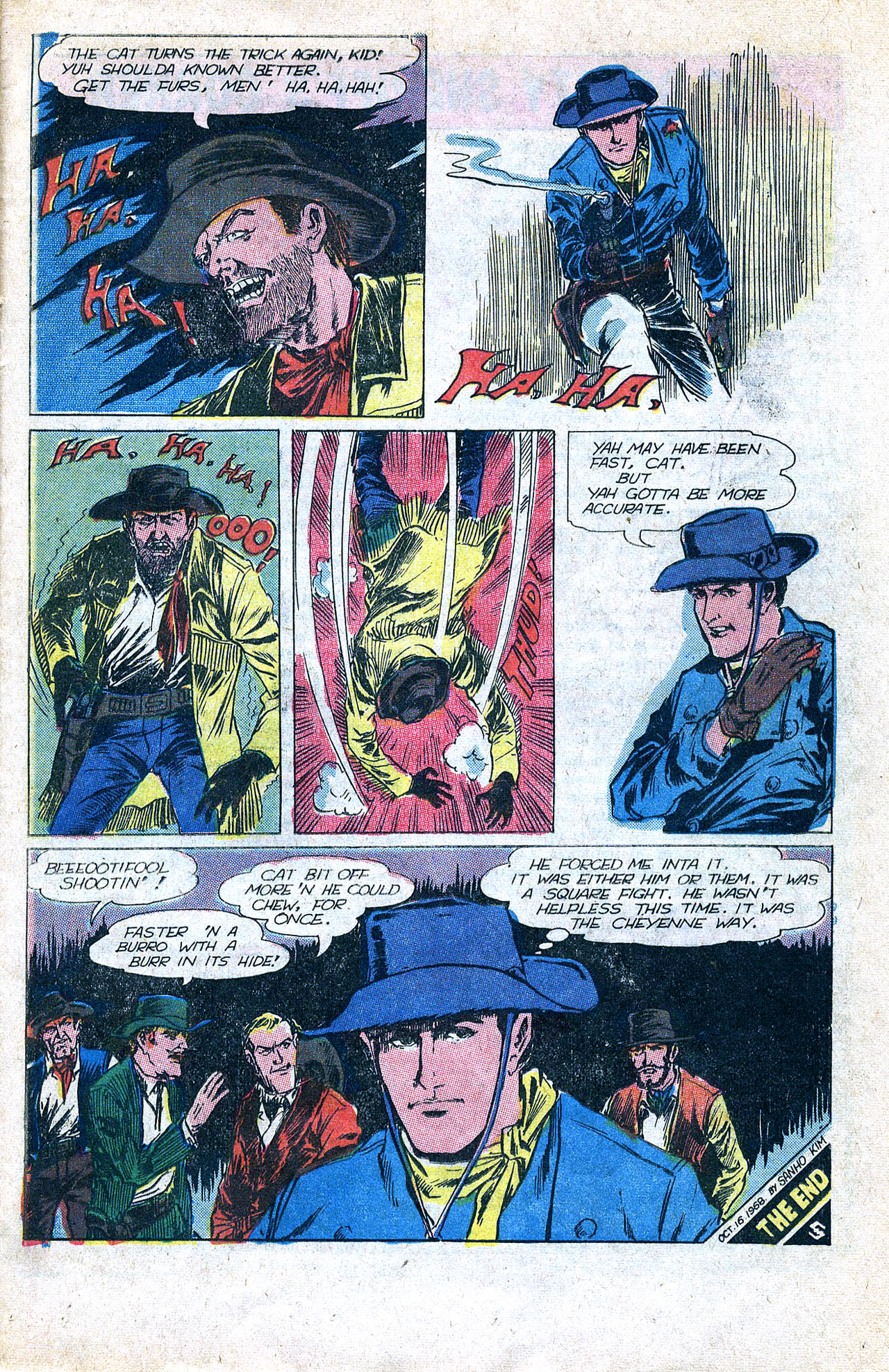 Read online Cheyenne Kid comic -  Issue #72 - 21