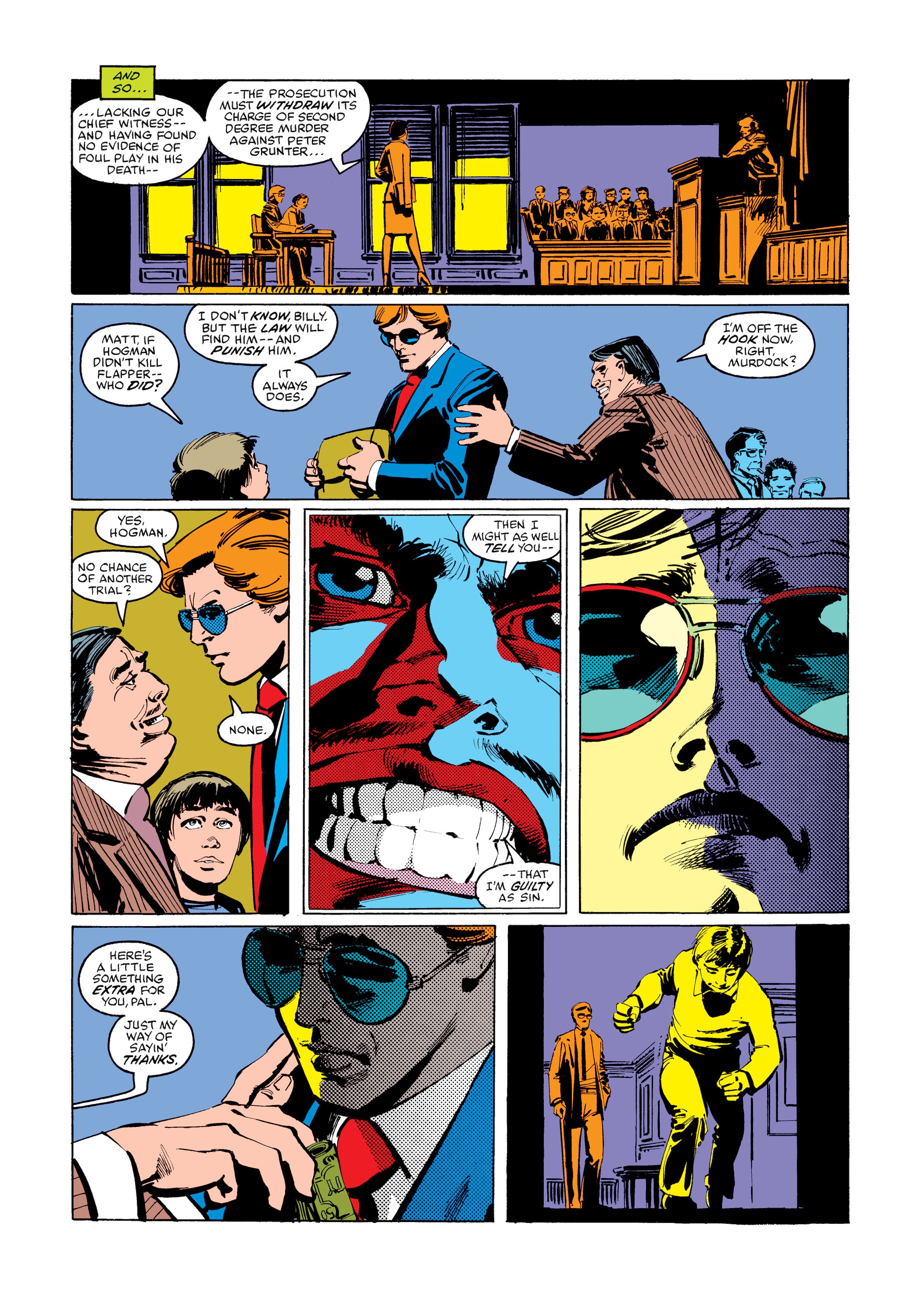 Read online Marvel Masterworks: Daredevil comic -  Issue # TPB 17 (Part 1) - 68