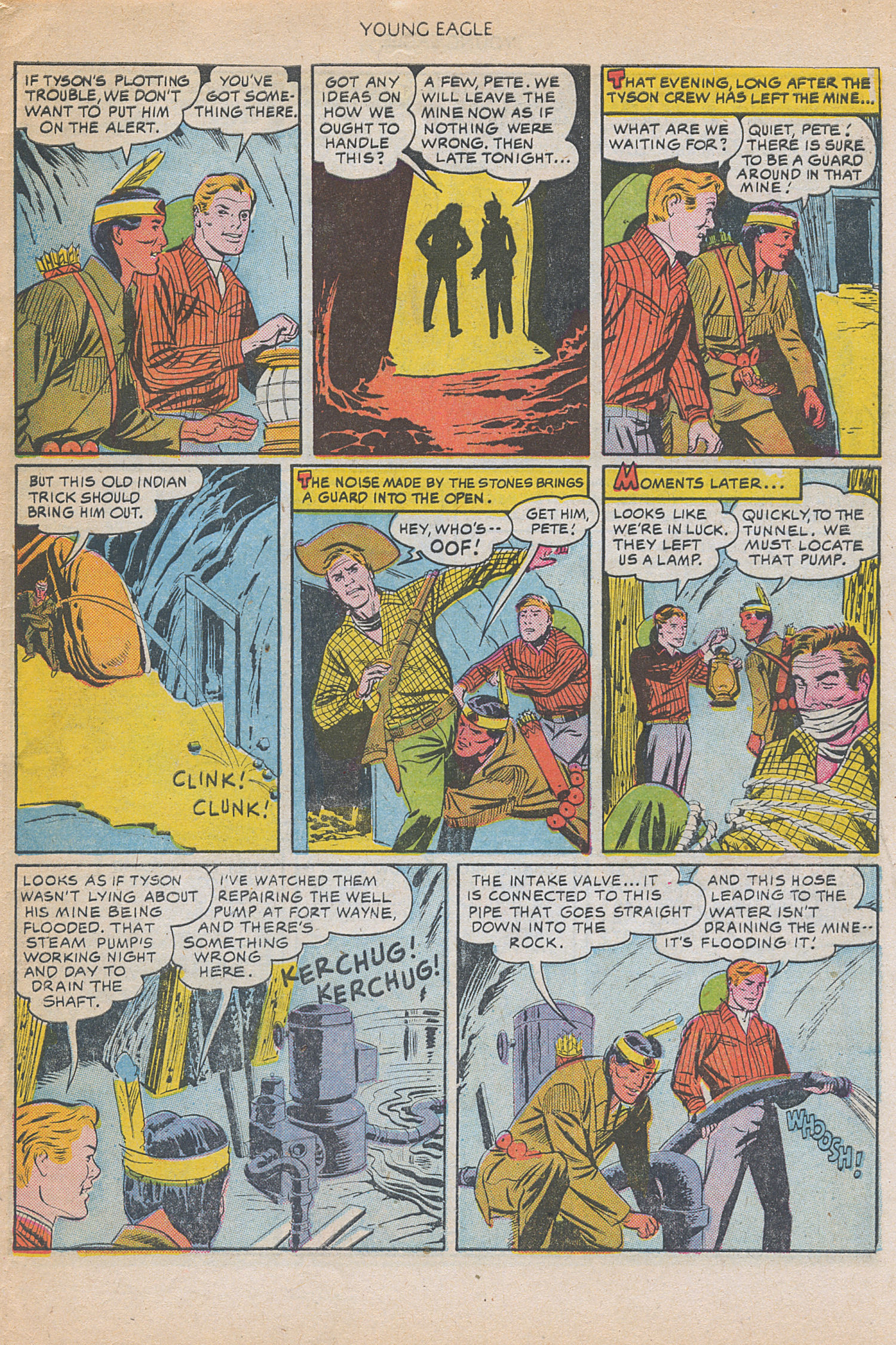 Read online Young Eagle comic -  Issue #5 - 29