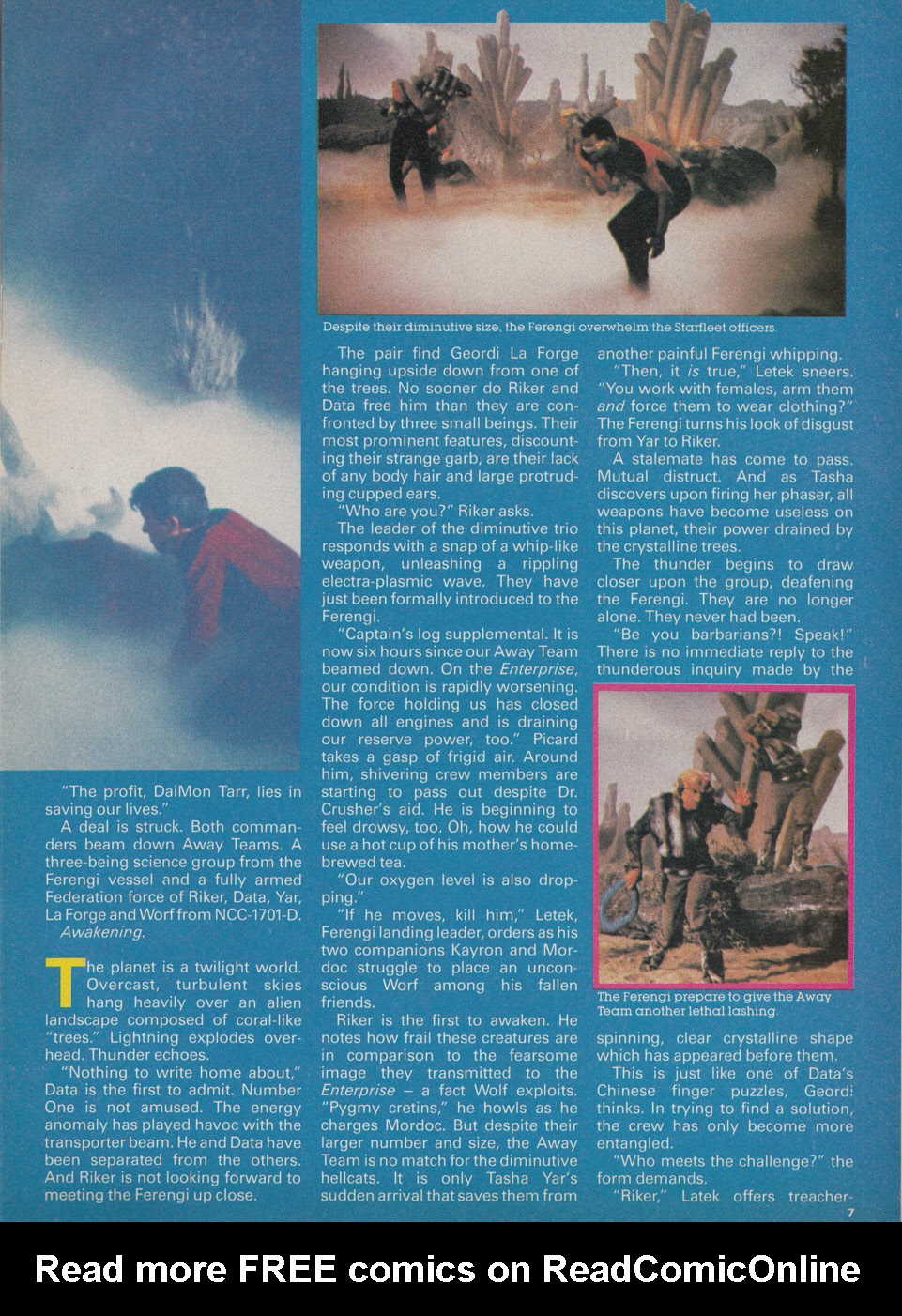 Read online Star Trek The Next Generation (1990) comic -  Issue #18 - 7