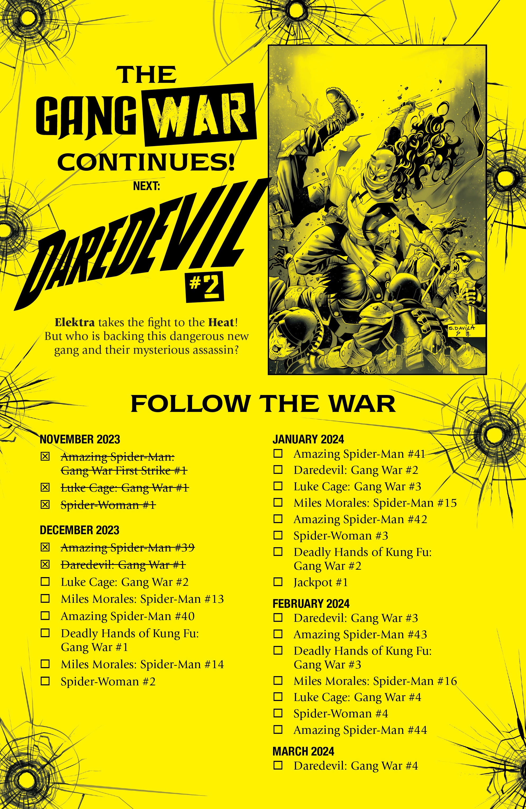 Read online Daredevil: Gang War comic -  Issue #1 - 33