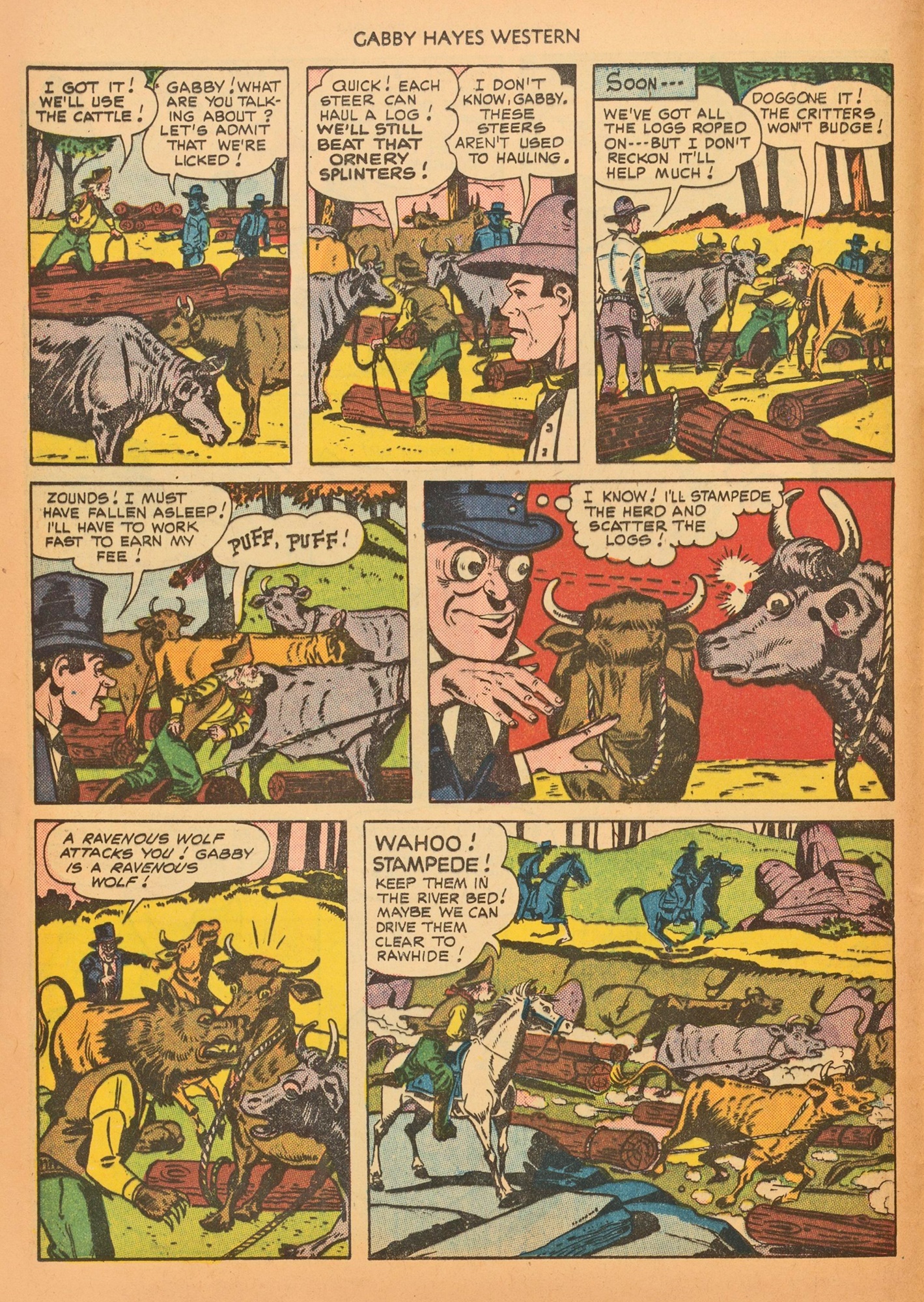 Read online Gabby Hayes Western comic -  Issue #25 - 12