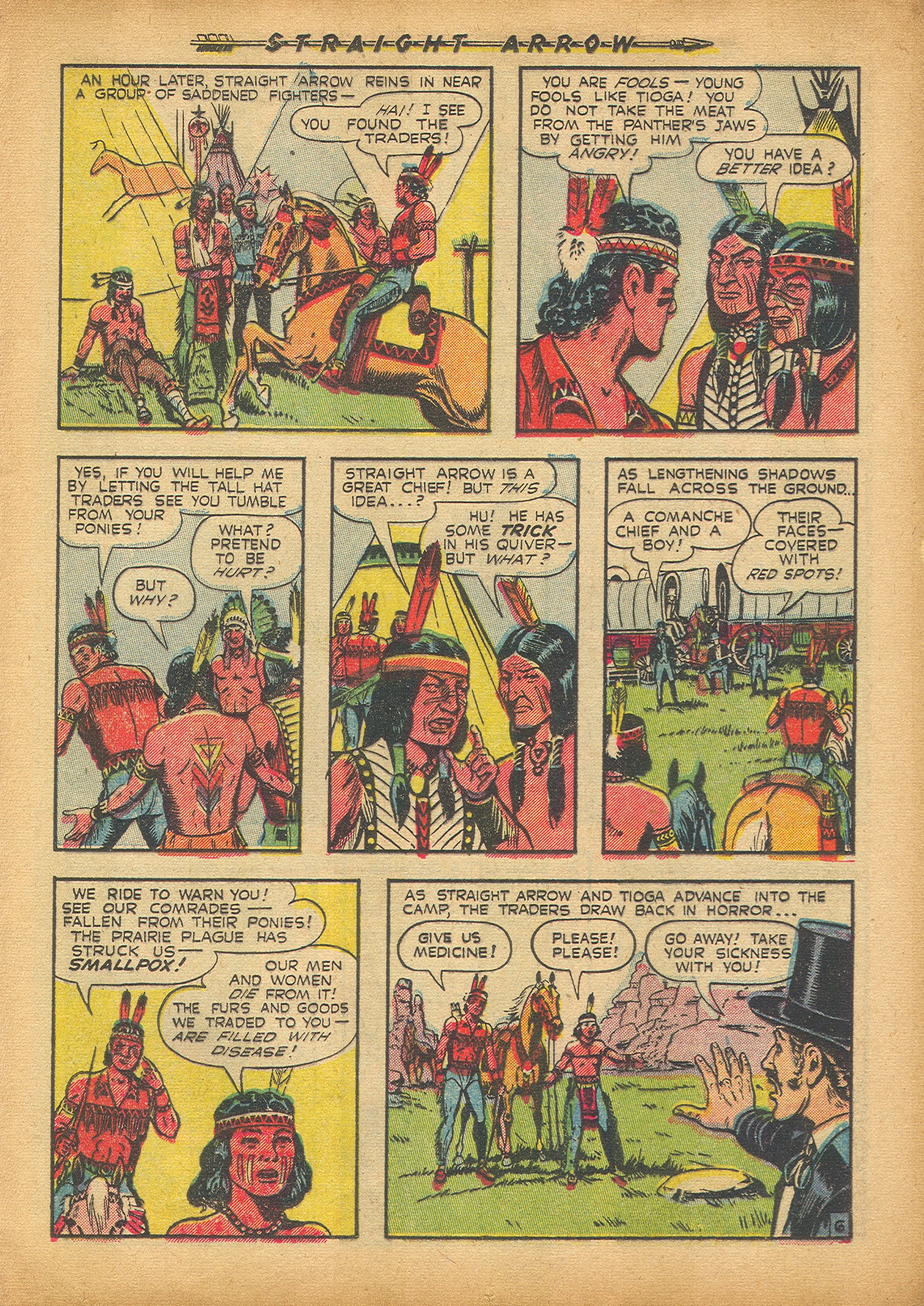 Read online Straight Arrow comic -  Issue #25 - 17