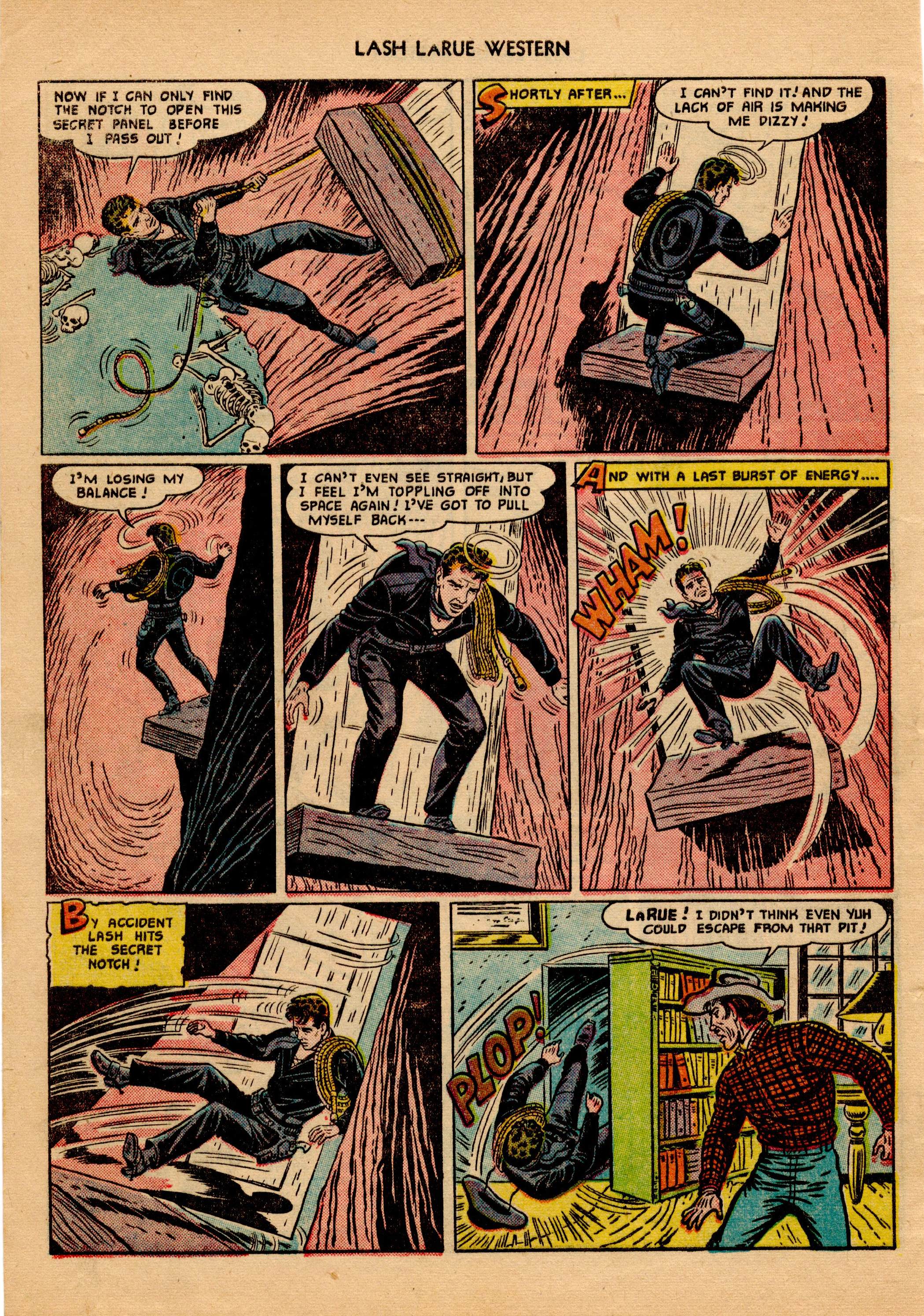 Read online Lash Larue Western (1949) comic -  Issue #18 - 7