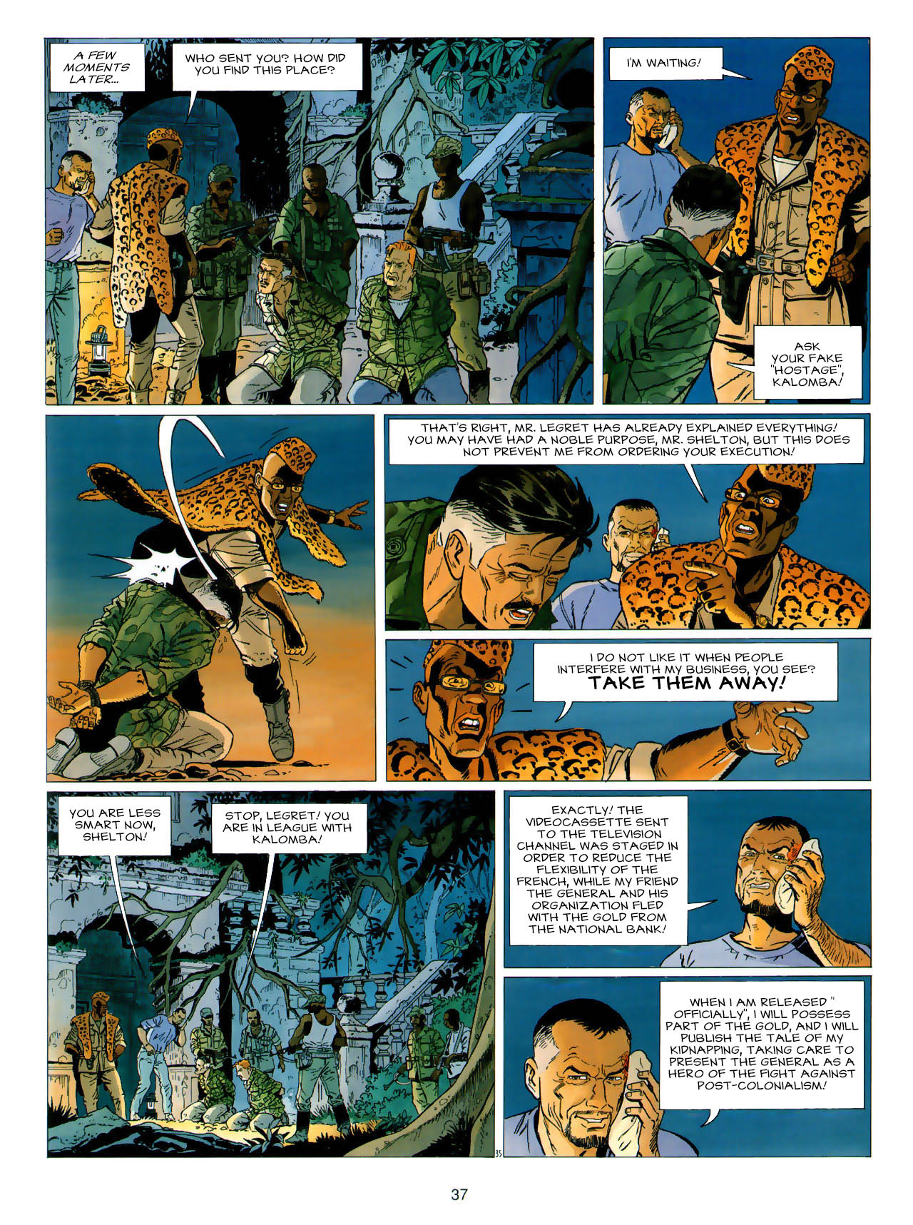 Read online Wayne Shelton comic -  Issue #6 - 40