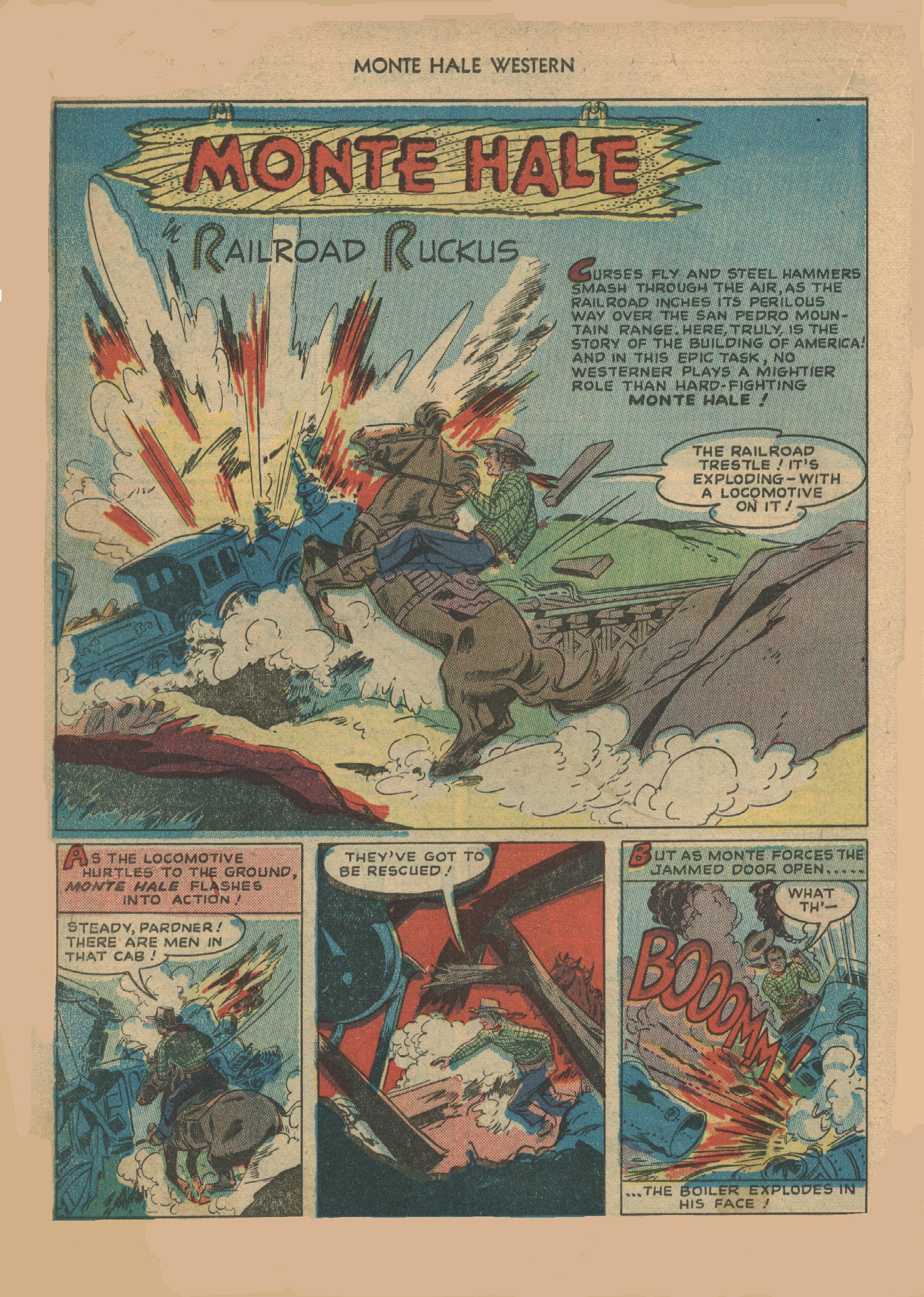 Read online Monte Hale Western comic -  Issue #29 - 18