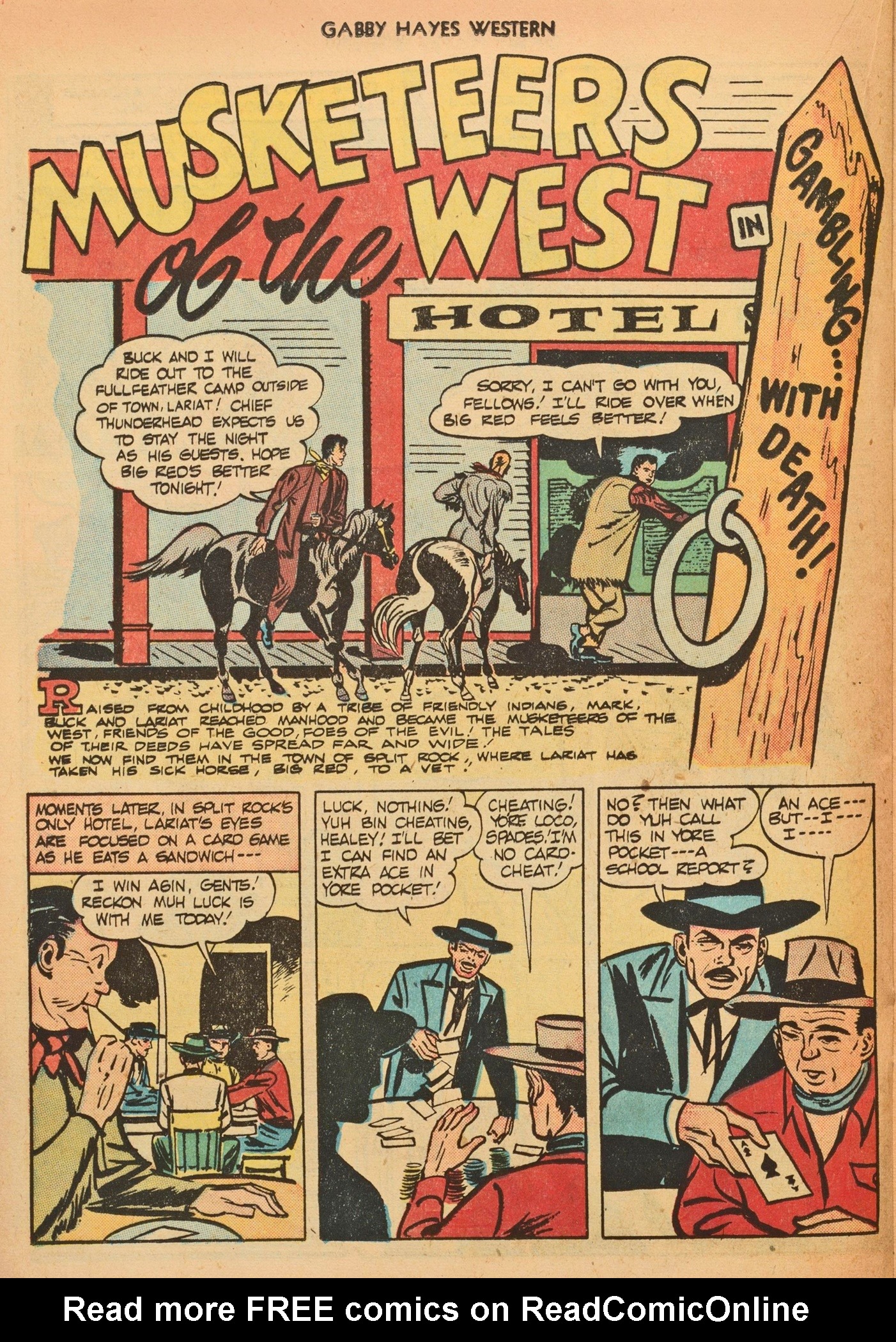Read online Gabby Hayes Western comic -  Issue #8 - 20
