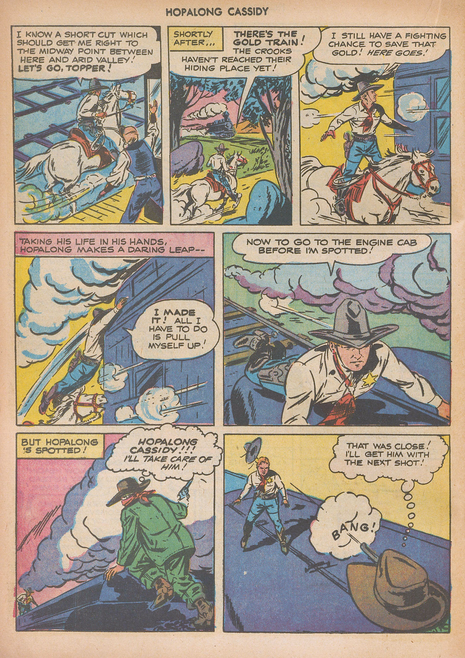 Read online Hopalong Cassidy comic -  Issue #8 - 30