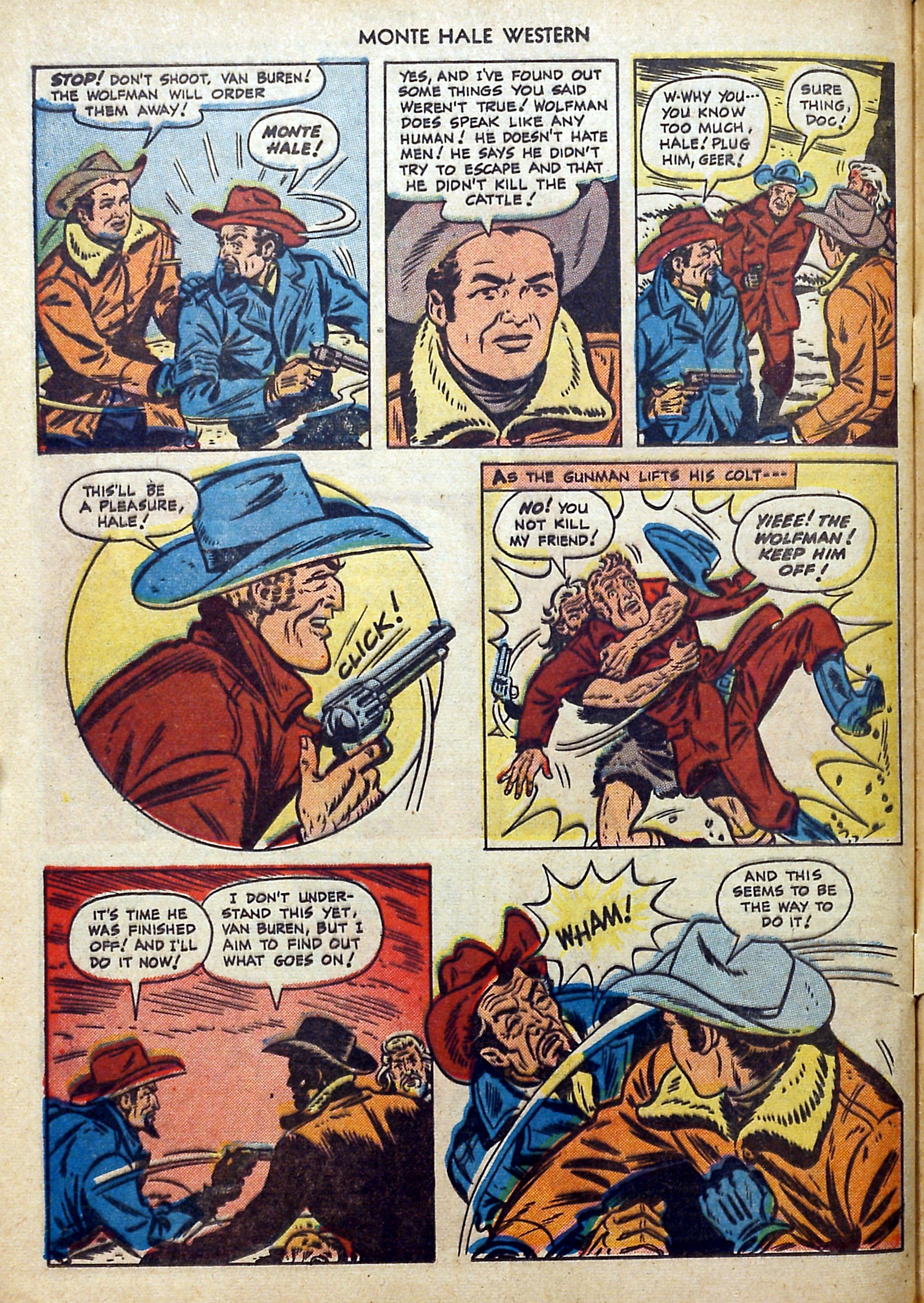 Read online Monte Hale Western comic -  Issue #40 - 48