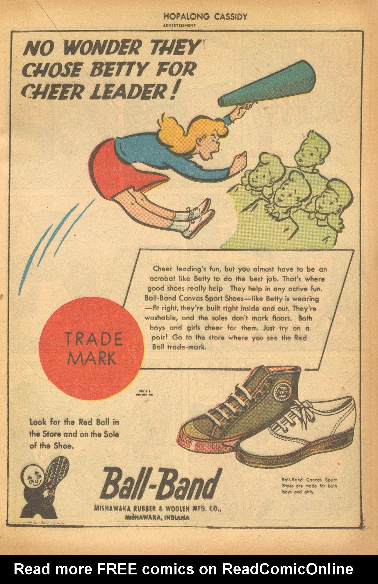 Read online Hopalong Cassidy comic -  Issue #12 - 23