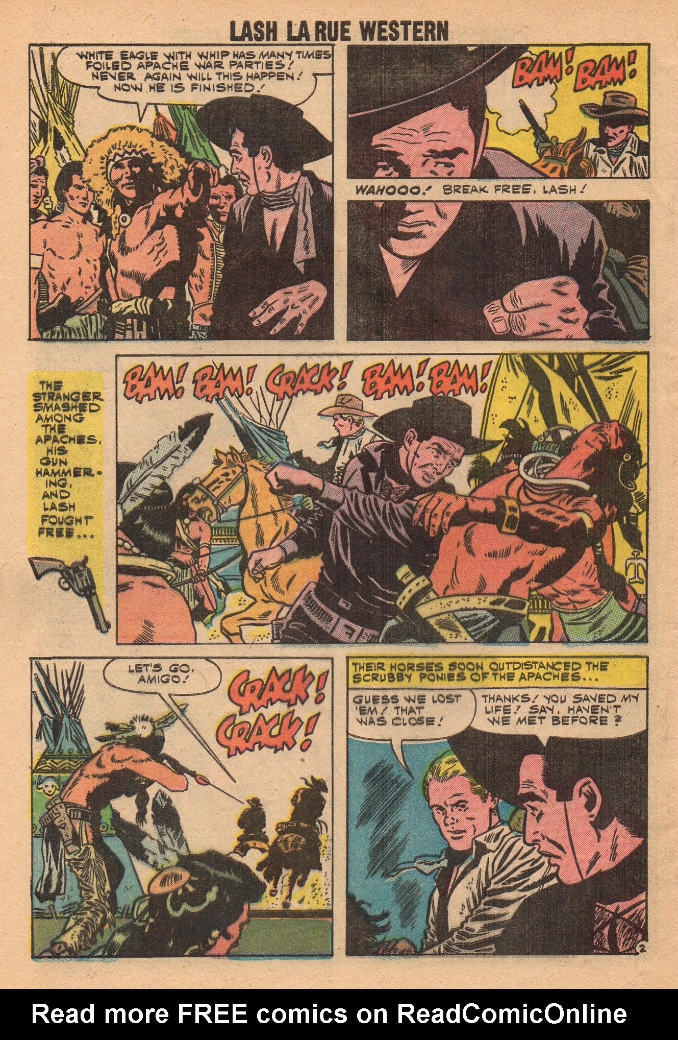 Read online Lash Larue Western (1949) comic -  Issue #76 - 28