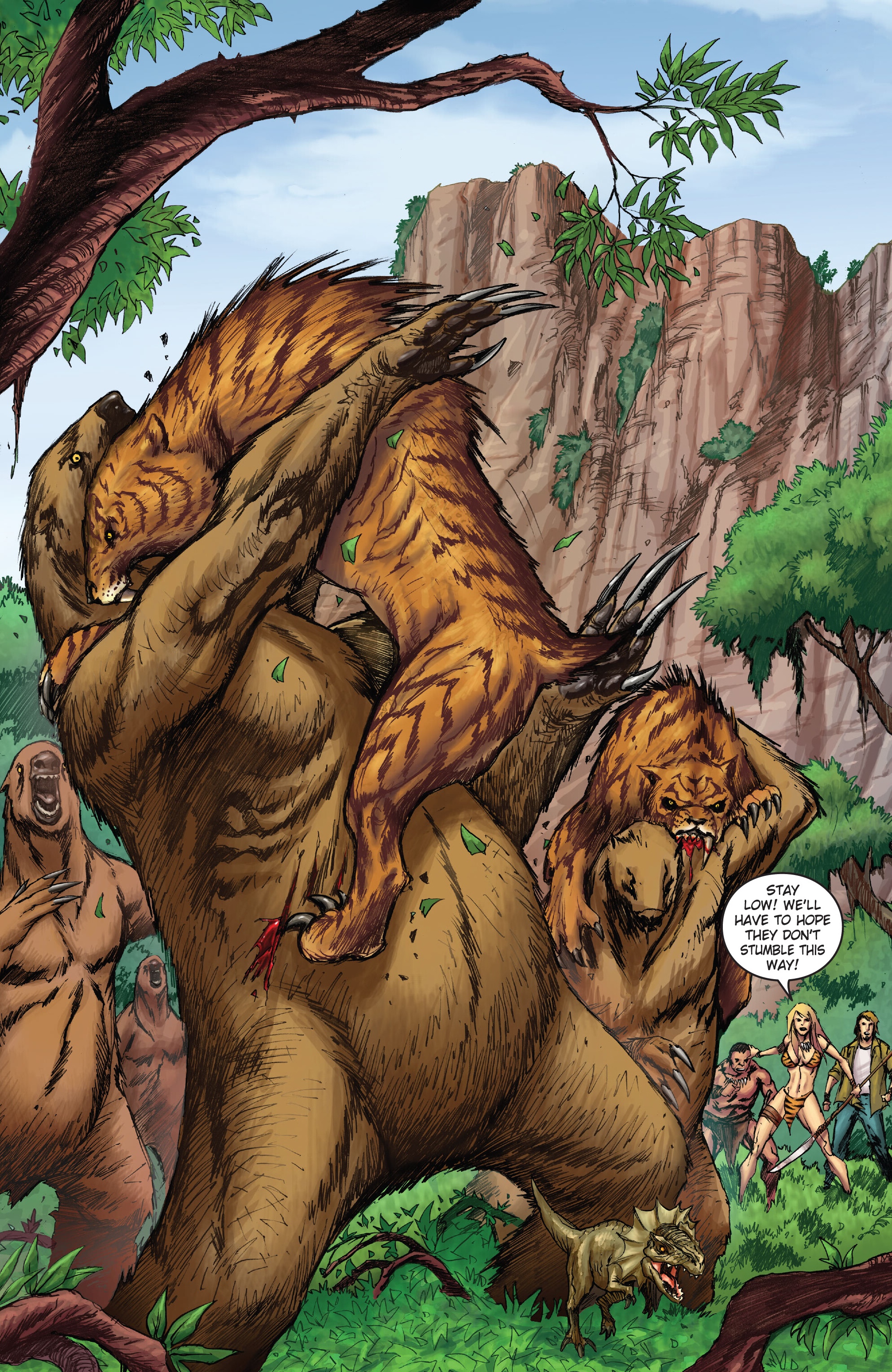 Read online Frank Cho's Jungle Girl: The Complete Omnibus comic -  Issue # TPB (Part 2) - 49