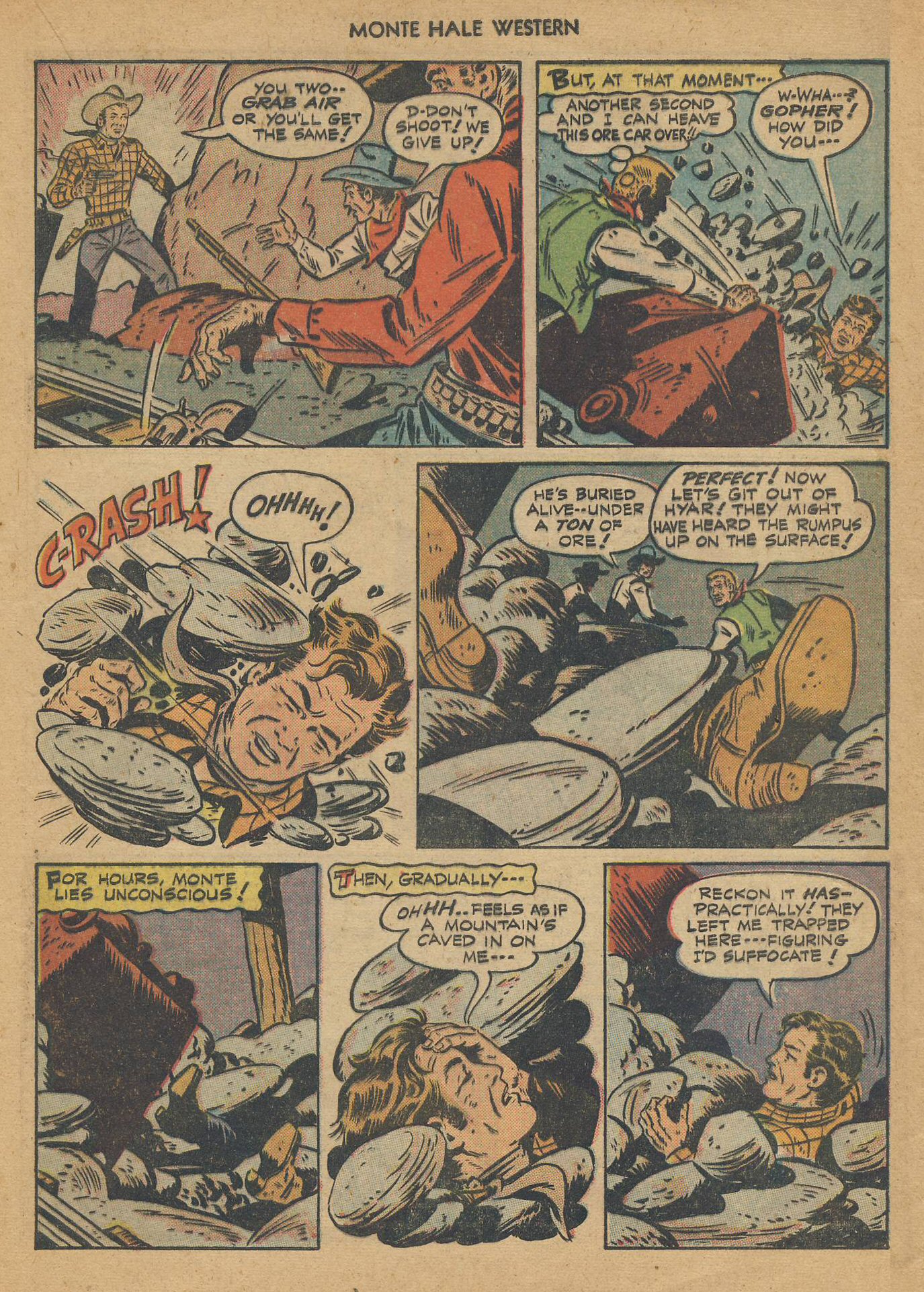 Read online Monte Hale Western comic -  Issue #36 - 28
