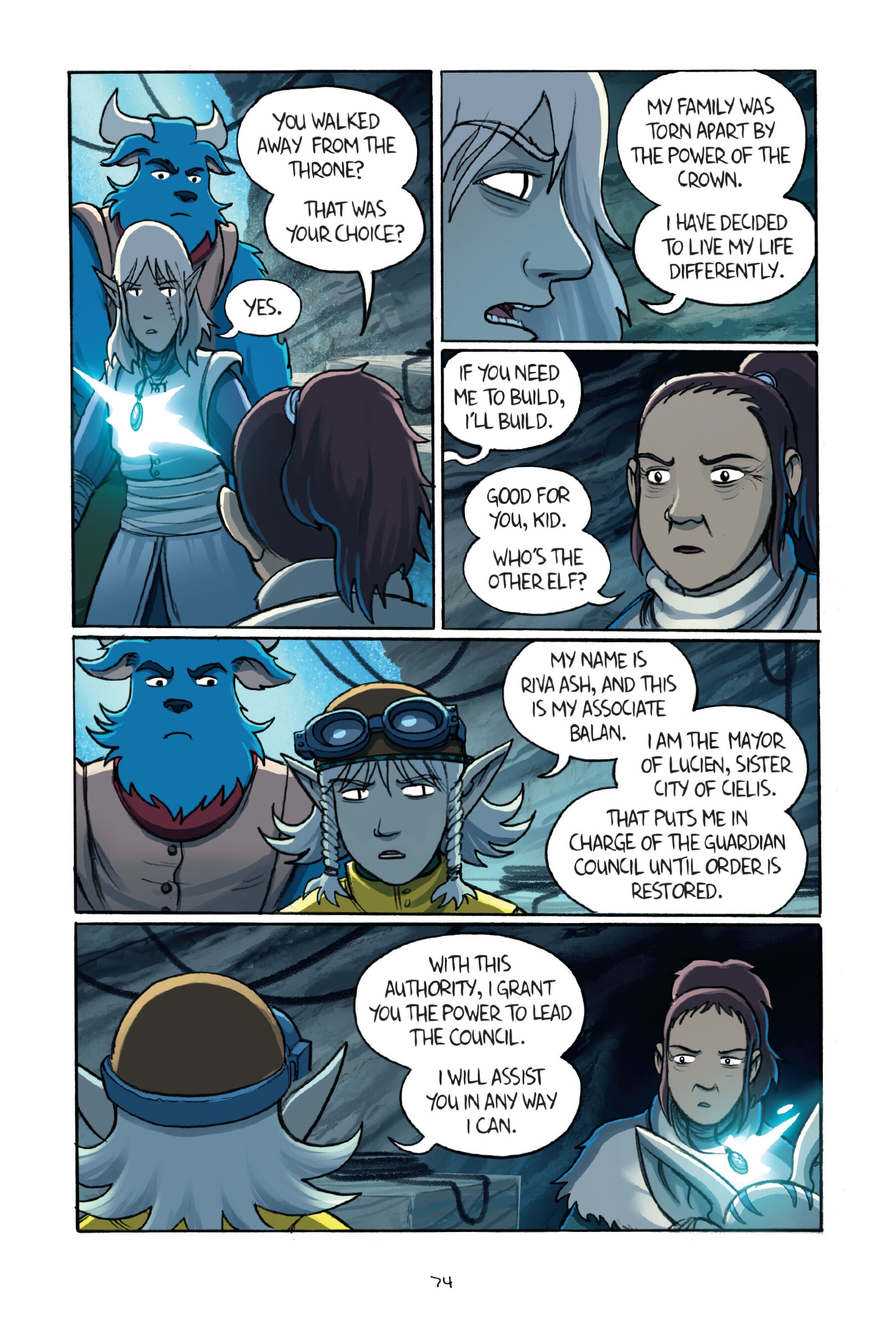 Read online Amulet comic -  Issue # TPB 9 (Part 1) - 75
