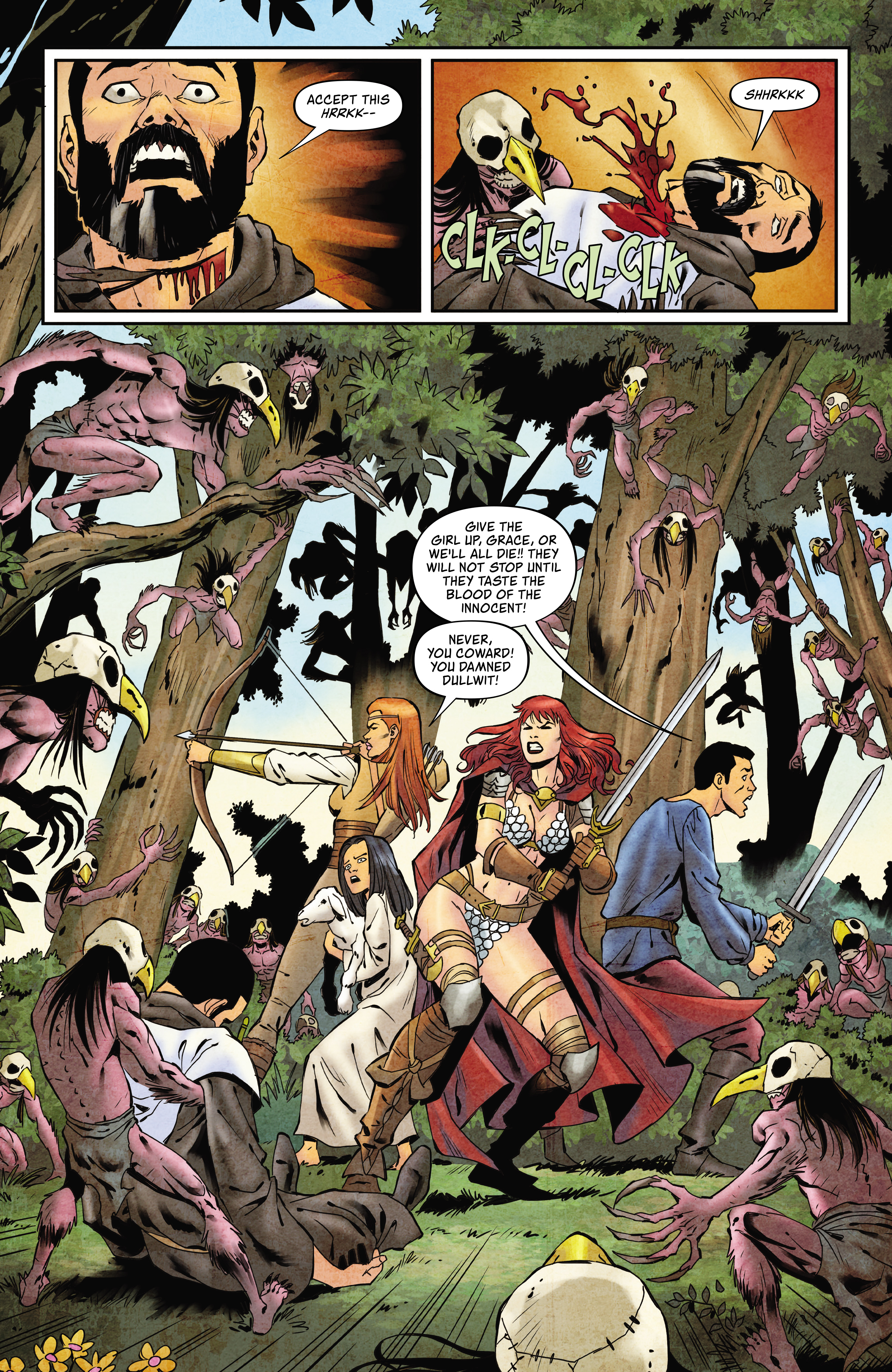 Read online Red Sonja (2023) comic -  Issue #7 - 22