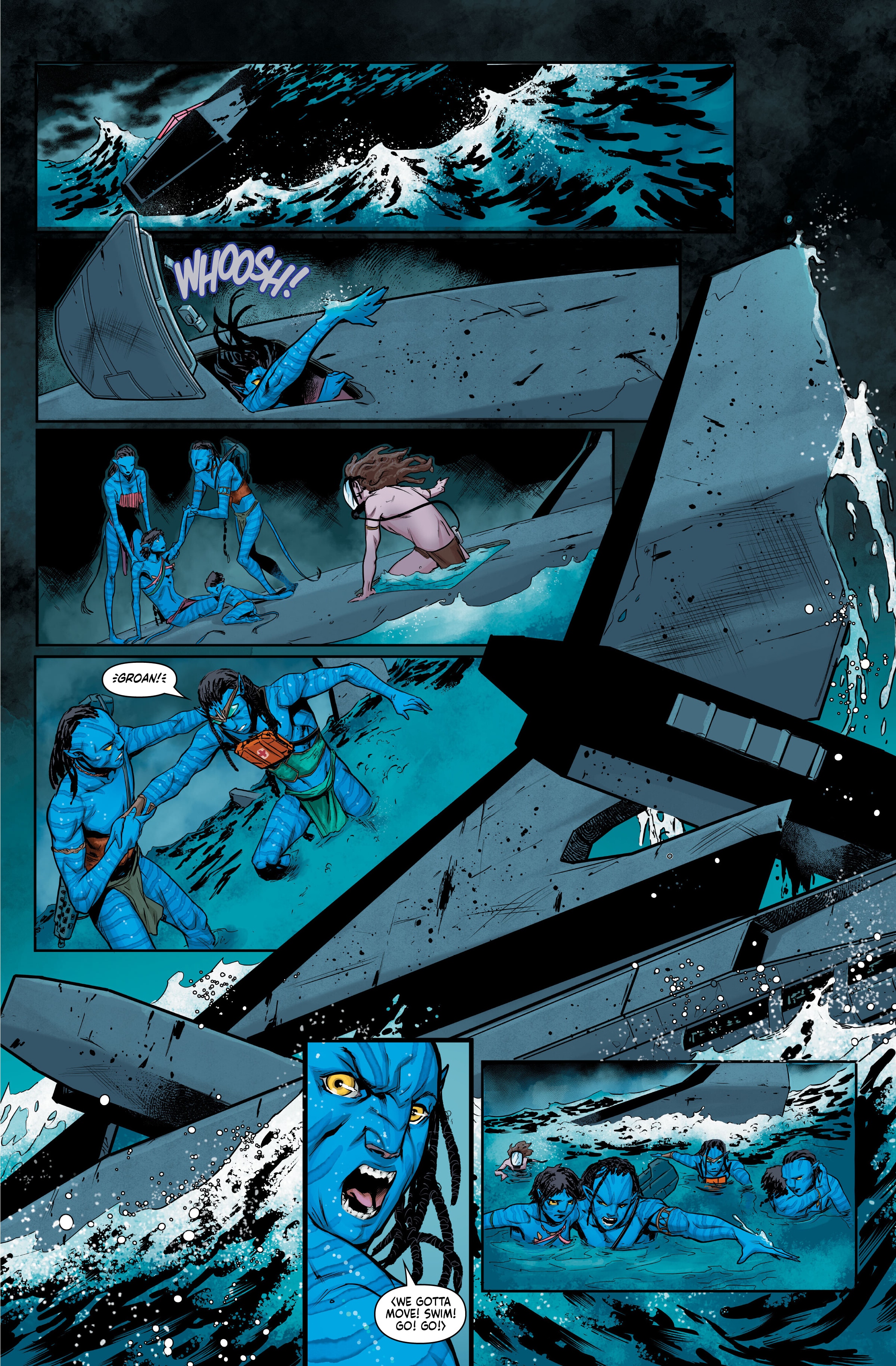 Read online Avatar: The High Ground comic -  Issue # _Library Edition (Part 3) - 46