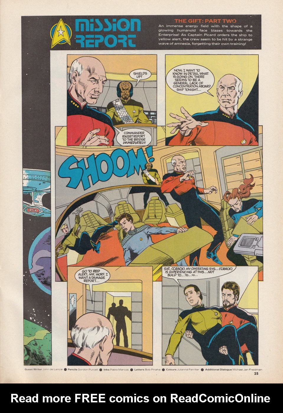 Read online Star Trek The Next Generation (1990) comic -  Issue #17 - 25