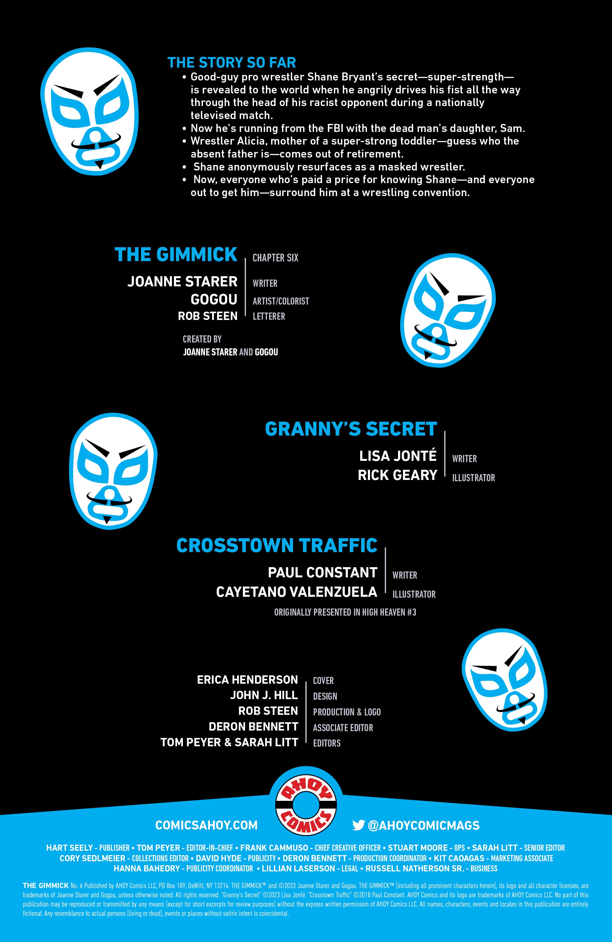 Read online The Gimmick comic -  Issue #6 - 2